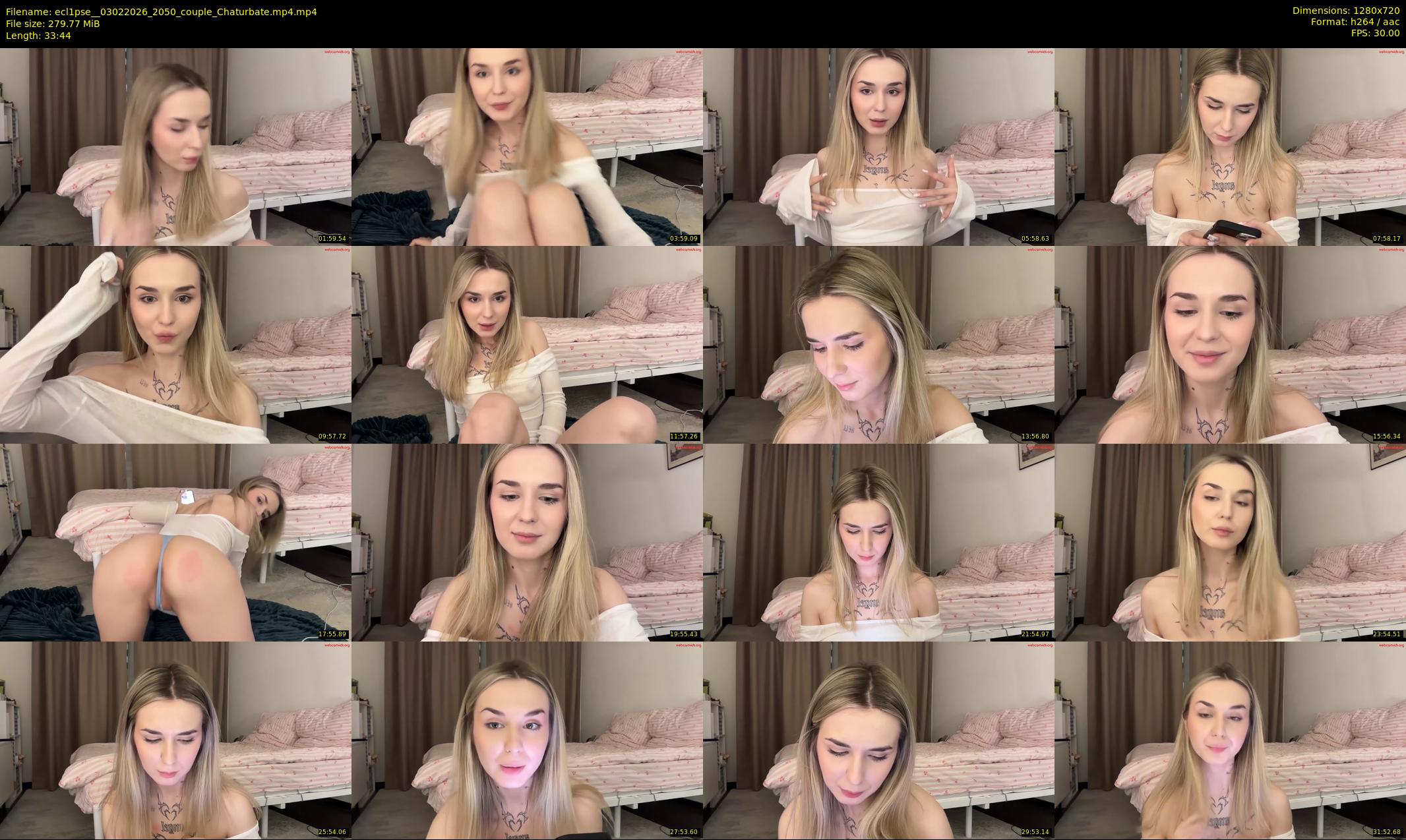 ecl1pse_ — 34 minute Chaturbate couple cam show recording, 720p, Feb 3, 2026