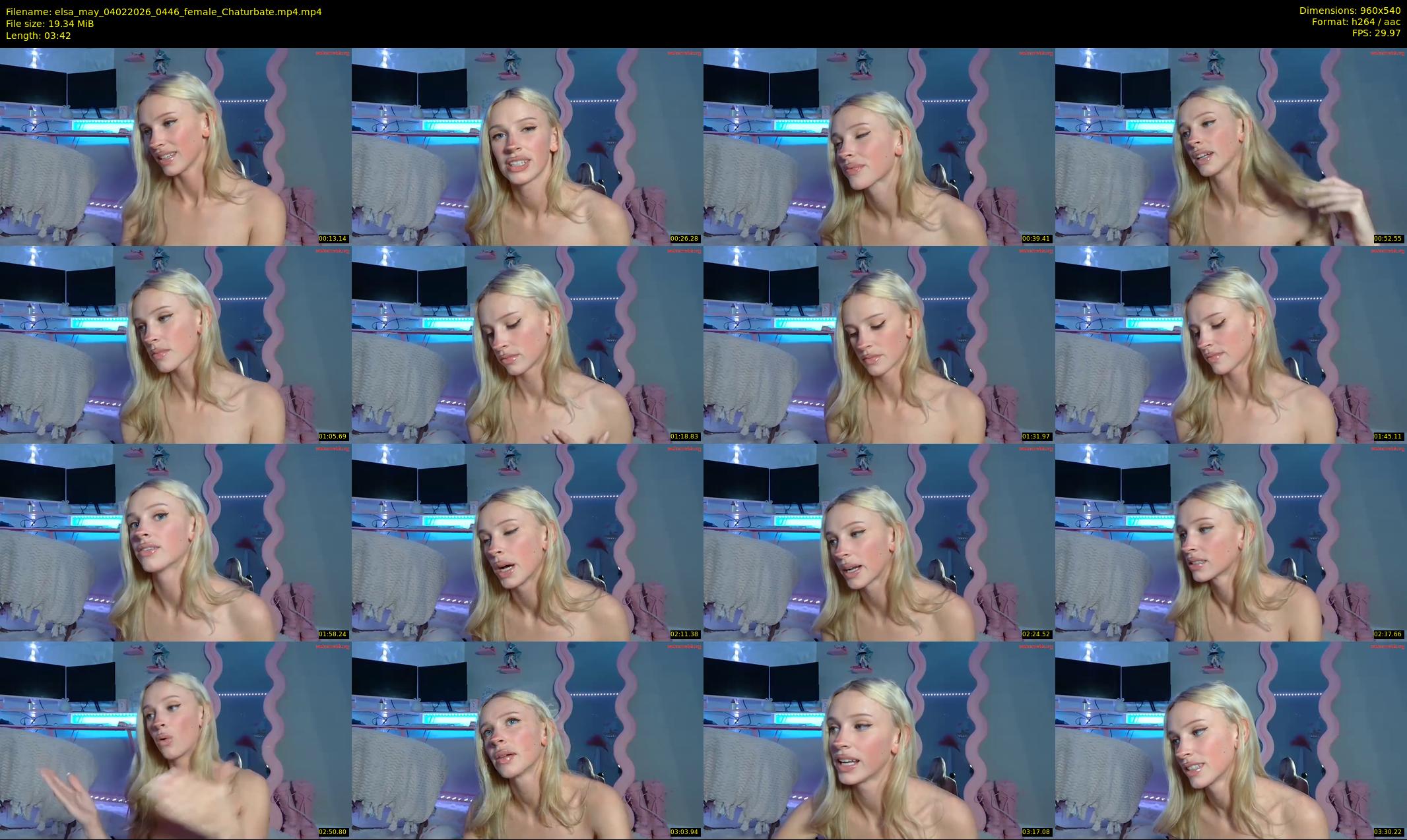 elsa_may — 4 minute Chaturbate female cam show recording, 480p, Feb 4, 2026