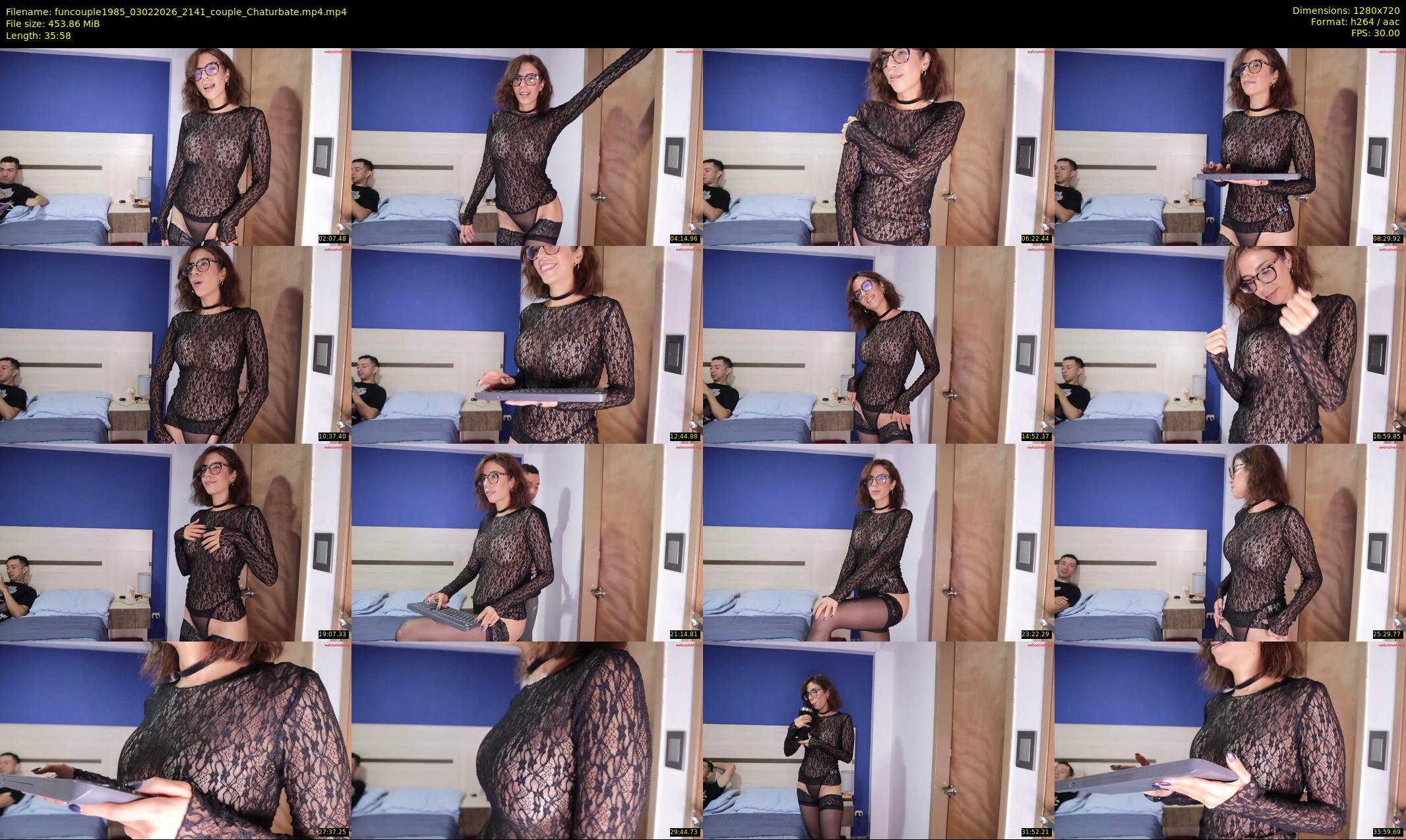 funcouple1985 — 36 minute Chaturbate couple cam show recording, 720p, Feb 3, 2026