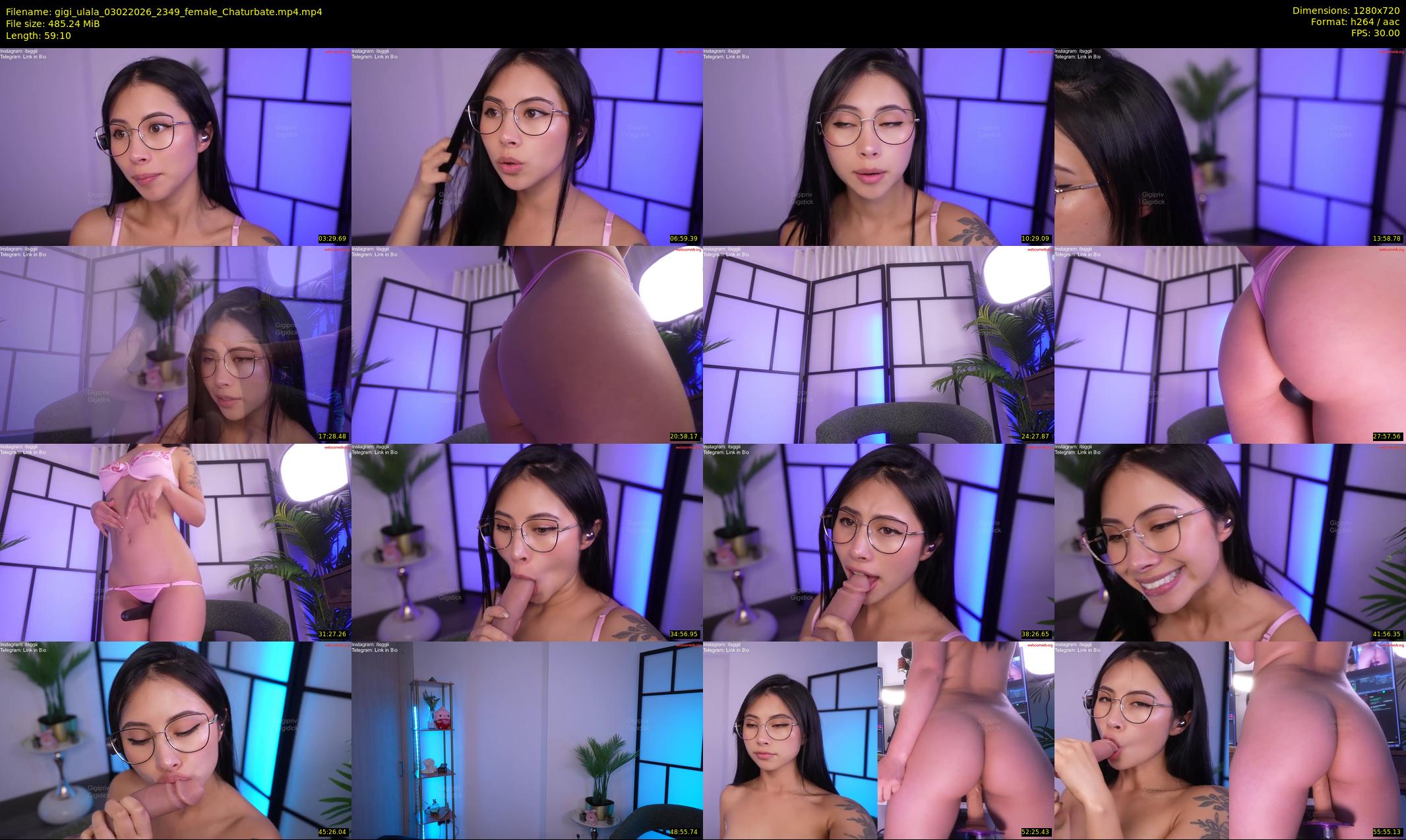 gigi_ulala — 60 minute Chaturbate female cam show recording, 720p, Feb 3, 2026