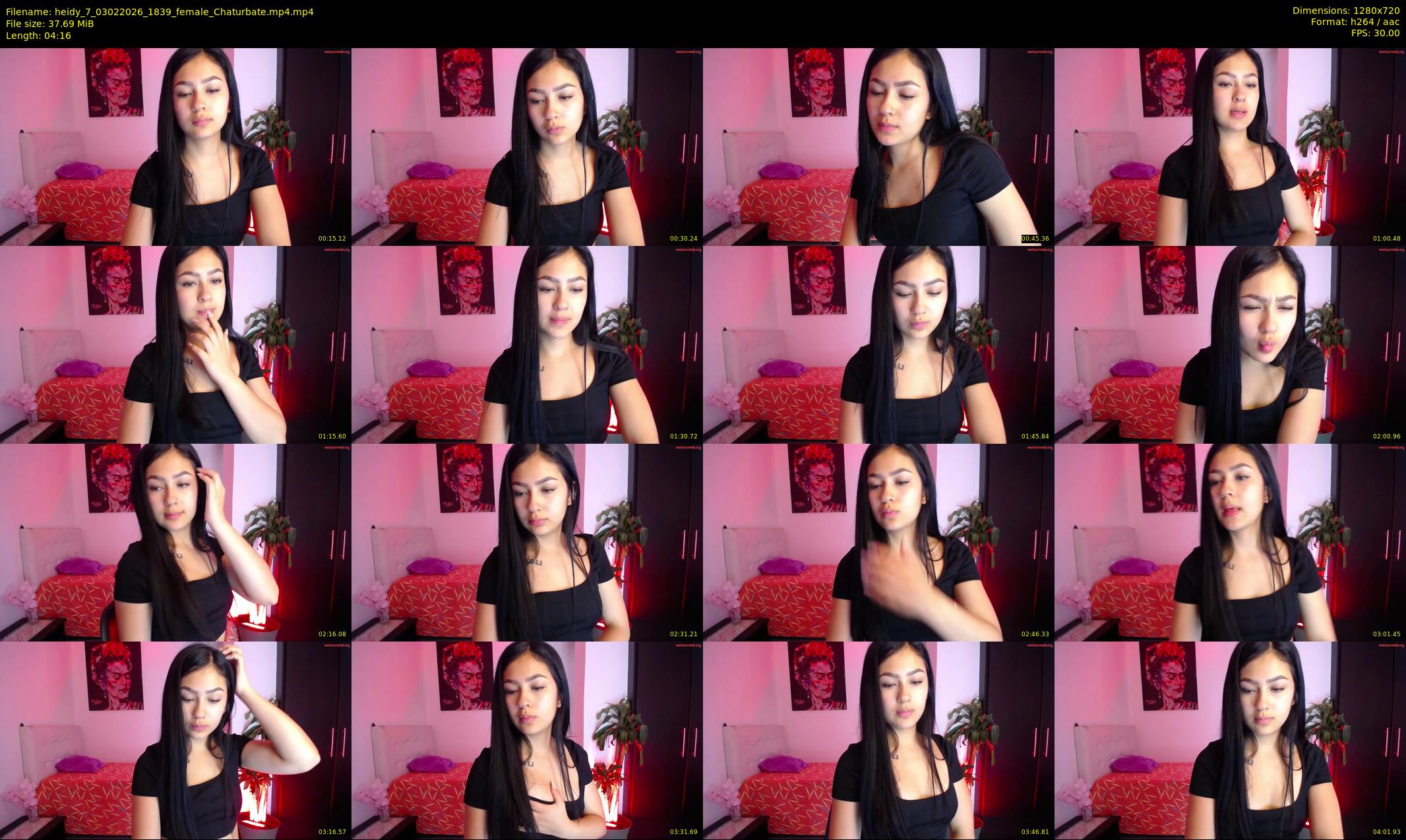 heidy_7 — 5 minute Chaturbate female cam show recording, 720p, Feb 3, 2026