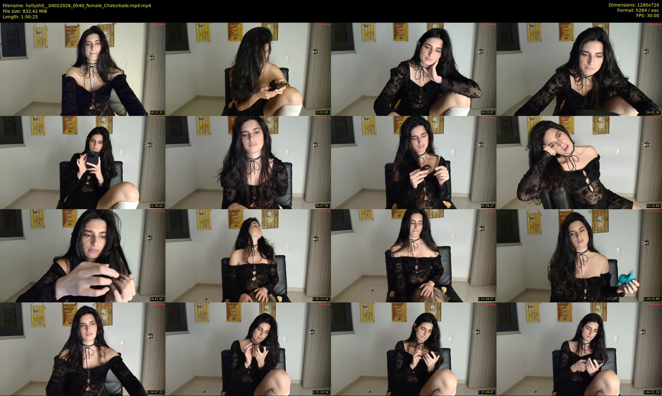 hollyshit_ — 111 minute Chaturbate female cam show recording, 720p, Feb 4, 2026