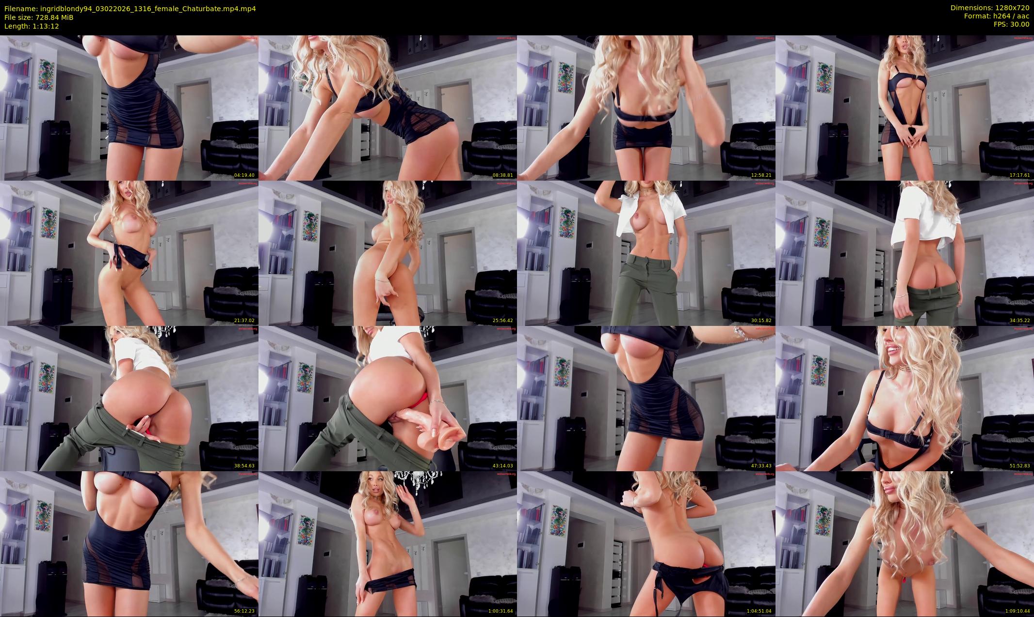 ingridblondy94 — 74 minute Chaturbate female cam show recording, 720p, Feb 3, 2026