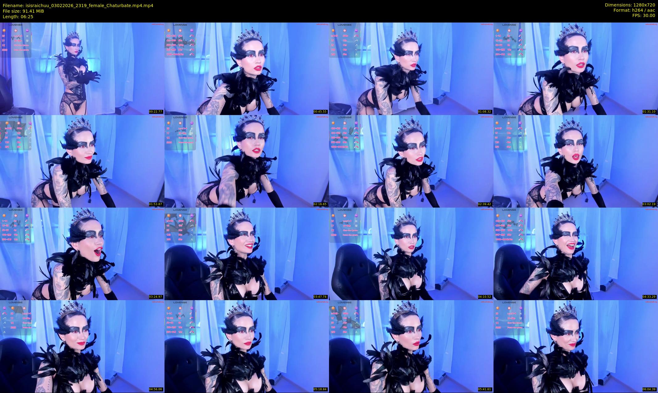 isisraichuu — 7 minute Chaturbate female cam show recording, 720p, Feb 3, 2026