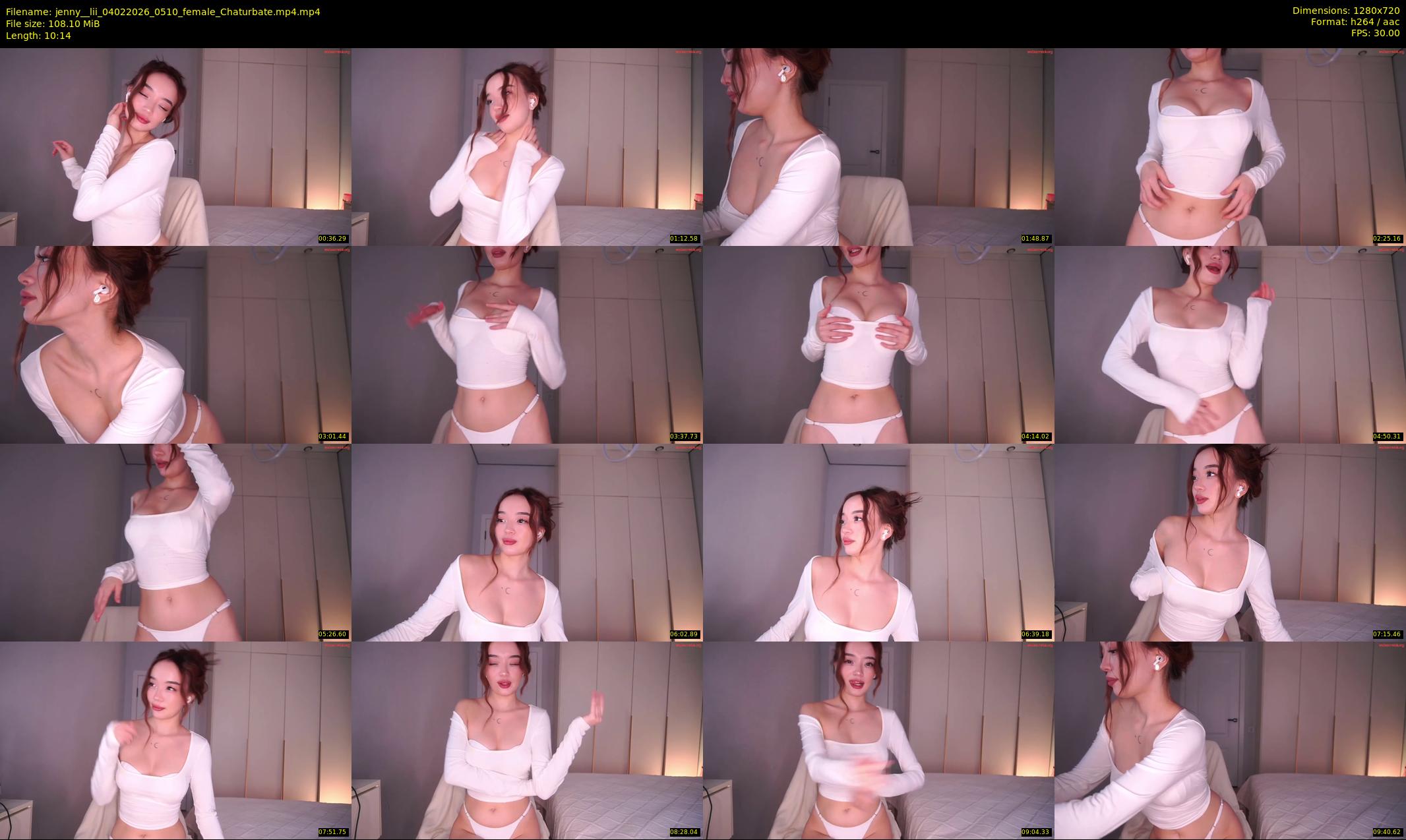 jenny__lii — 11 minute Chaturbate female cam show recording, 720p, Feb 4, 2026
