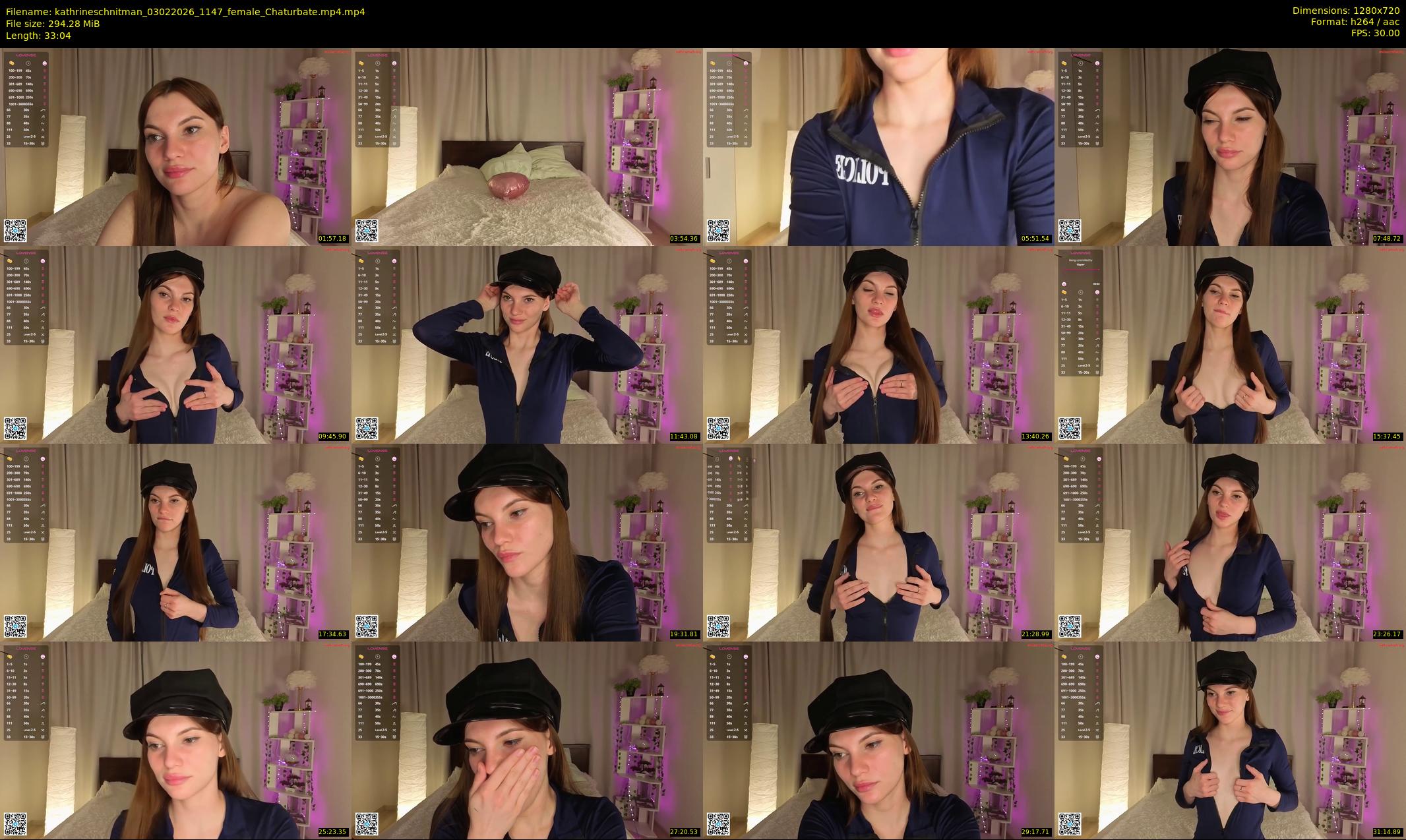 kathrineschnitman — 34 minute Chaturbate female cam show recording, 720p, Feb 3, 2026