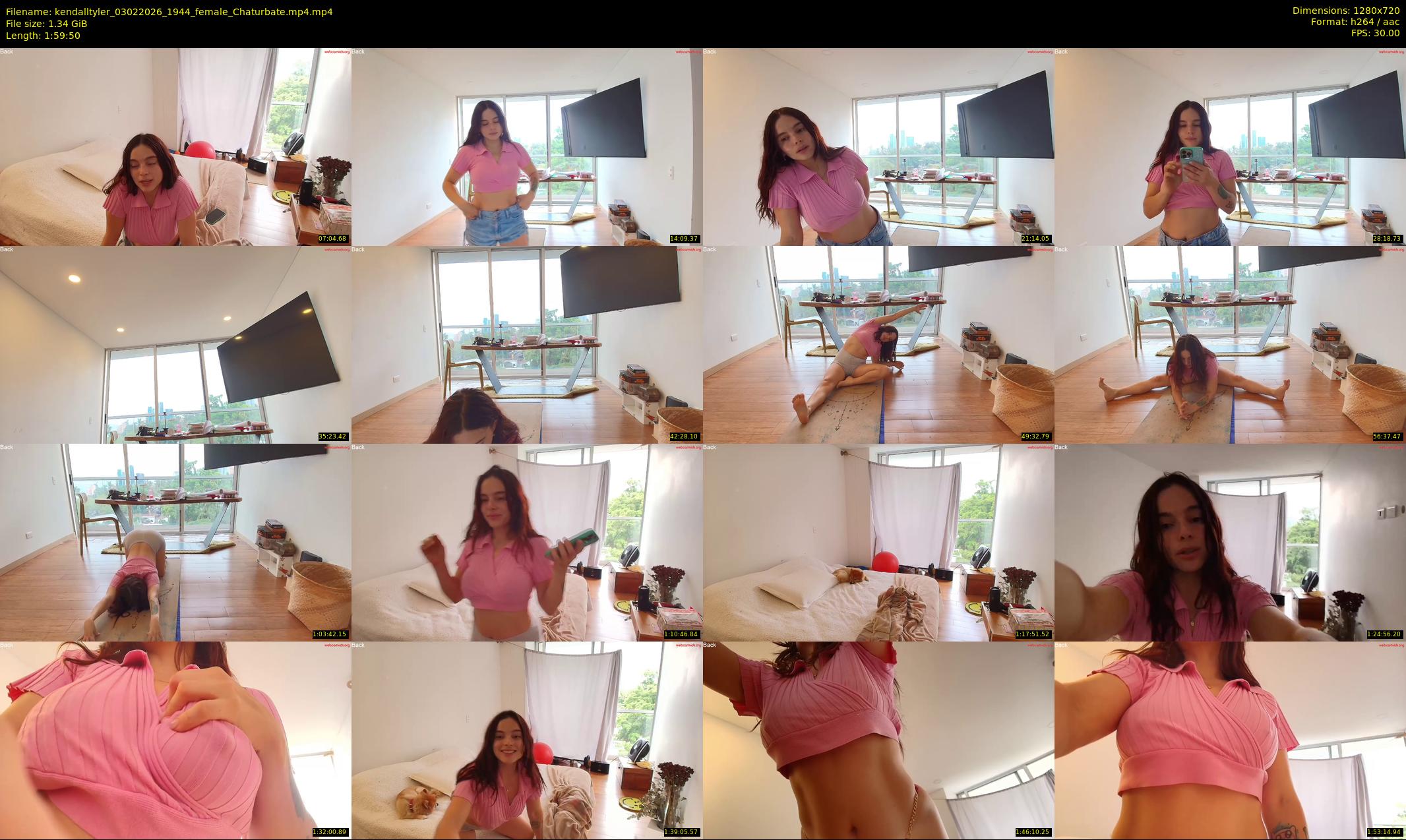 kendalltyler — 120 minute Chaturbate female cam show recording, 720p, Feb 3, 2026