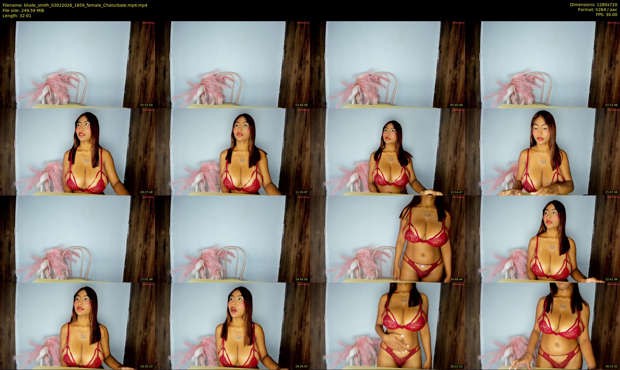 khate_smith — 33 minute Chaturbate female cam show recording, 720p, Feb 3, 2026
