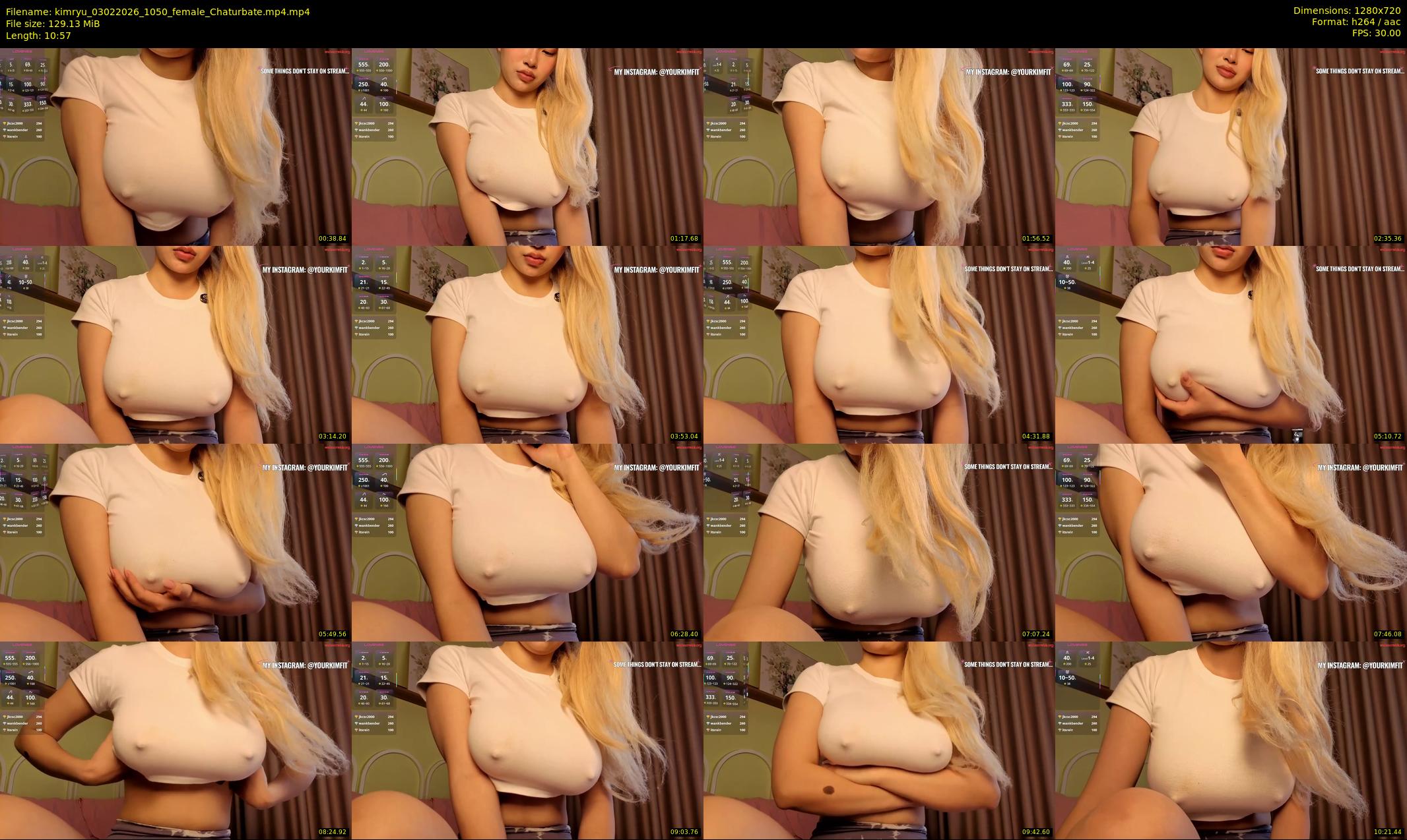 kimryu — 11 minute Chaturbate female cam show recording, 720p, Feb 3, 2026