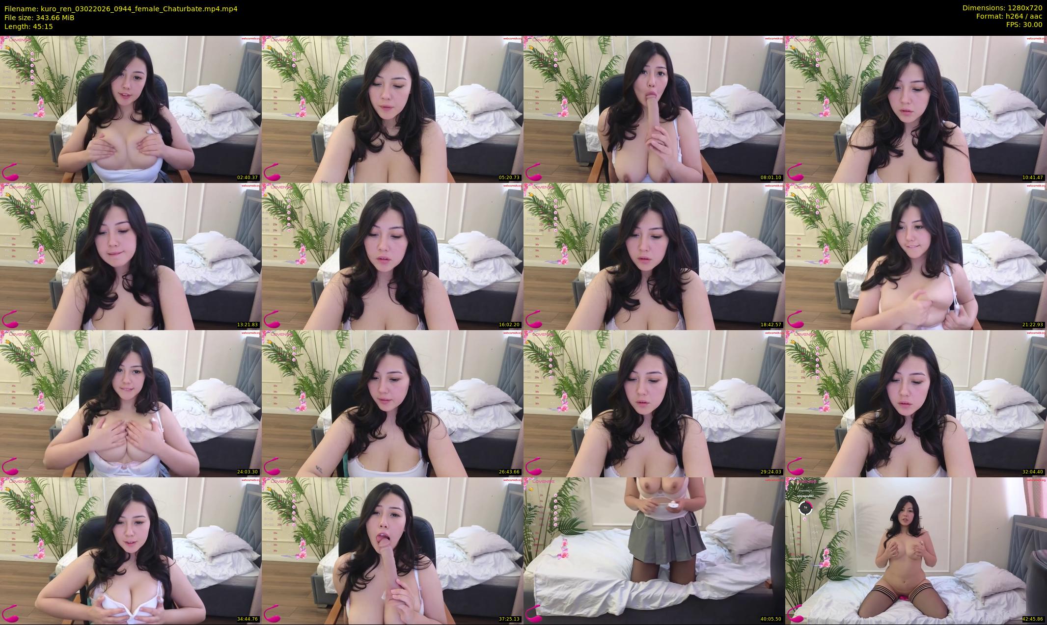 kuro_ren — 46 minute Chaturbate female cam show recording, 720p, Feb 3, 2026