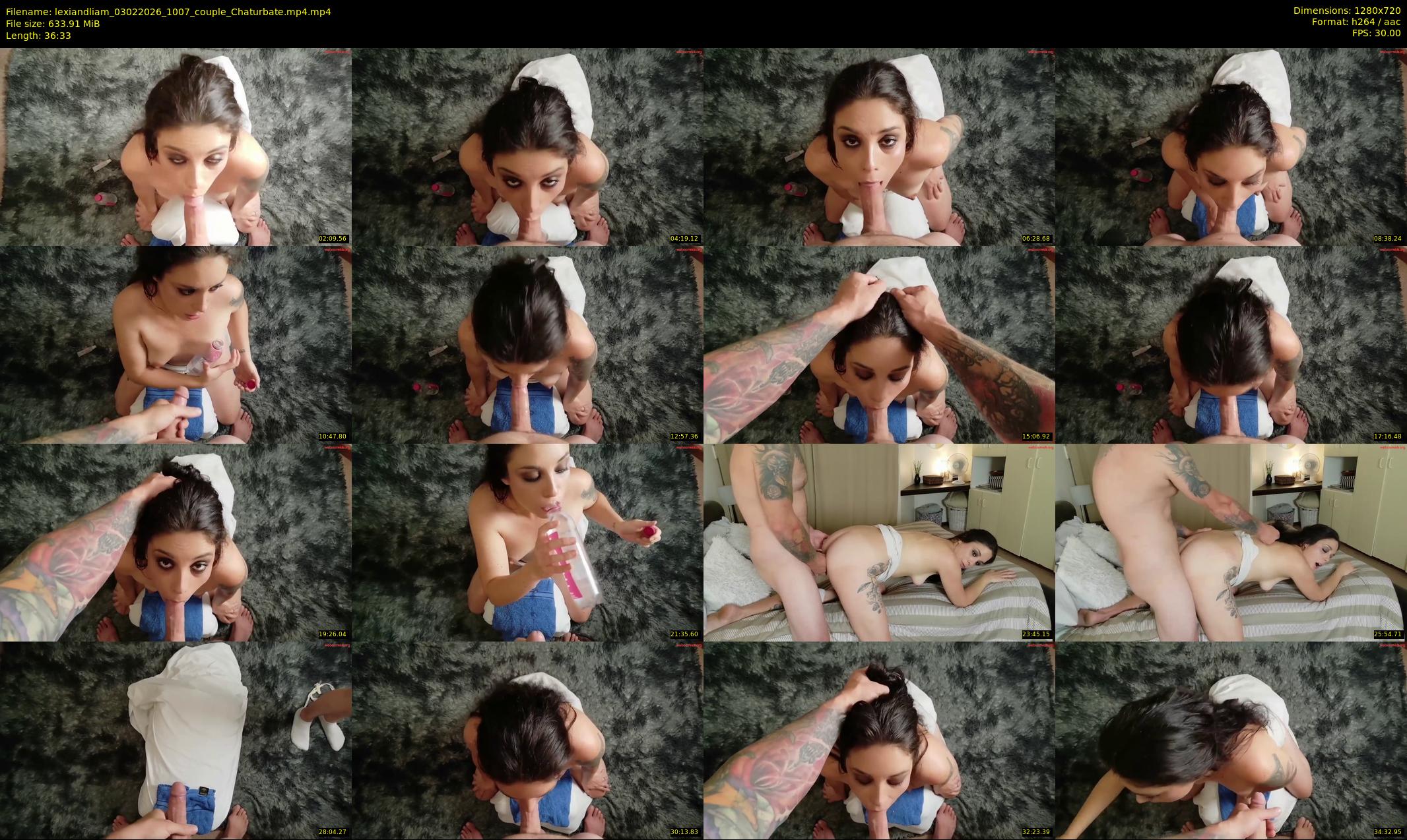 lexiandliam — 37 minute Chaturbate couple cam show recording, 720p, Feb 3, 2026