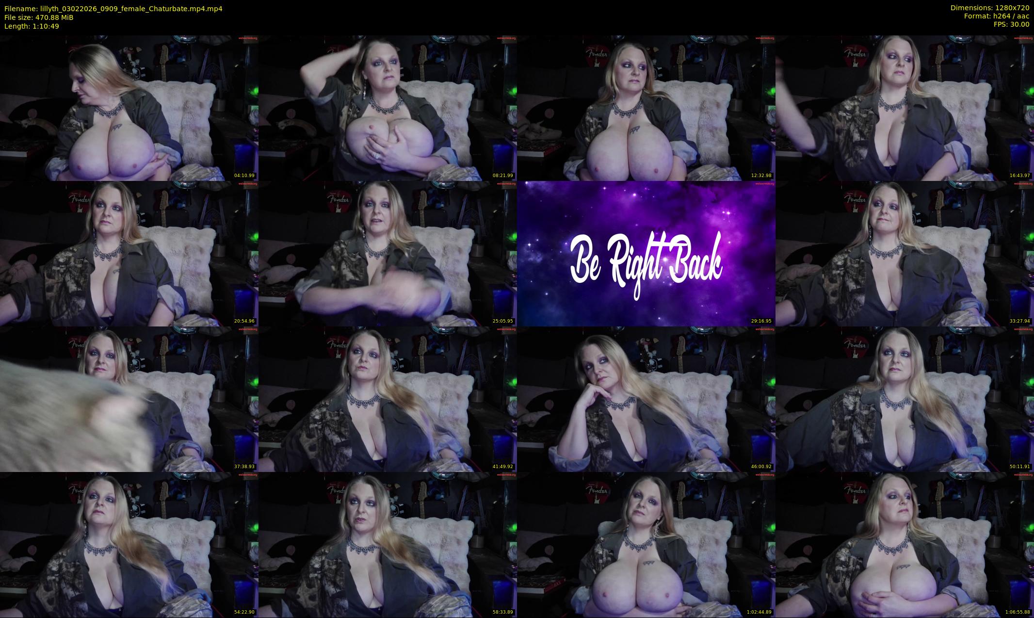 lillyth — 71 minute Chaturbate female cam show recording, 720p, Feb 3, 2026