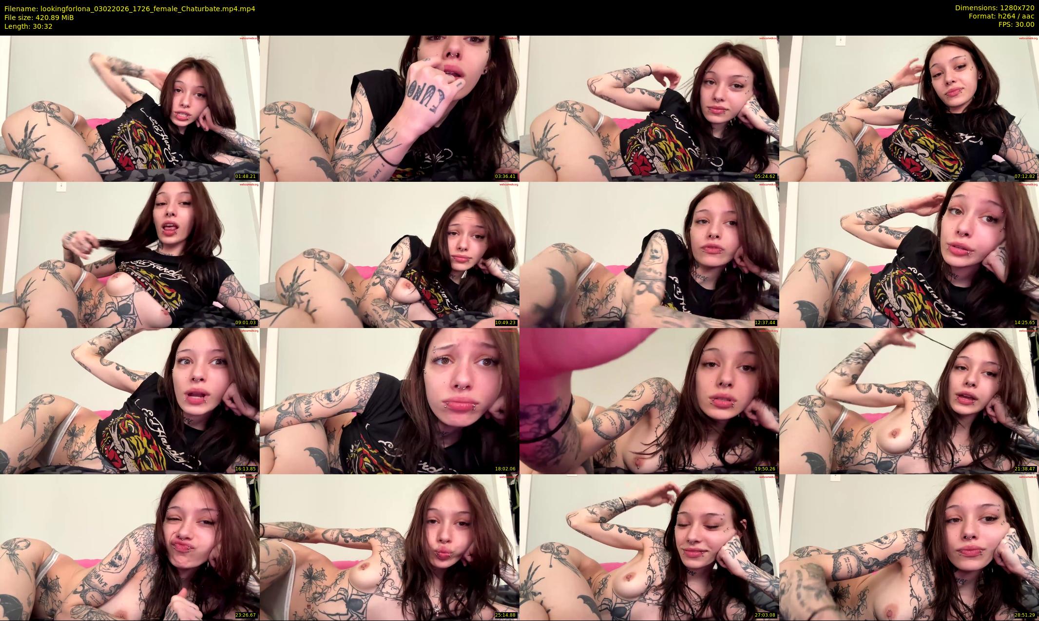 lookingforlona — 31 minute Chaturbate female cam show recording, 720p, Feb 3, 2026