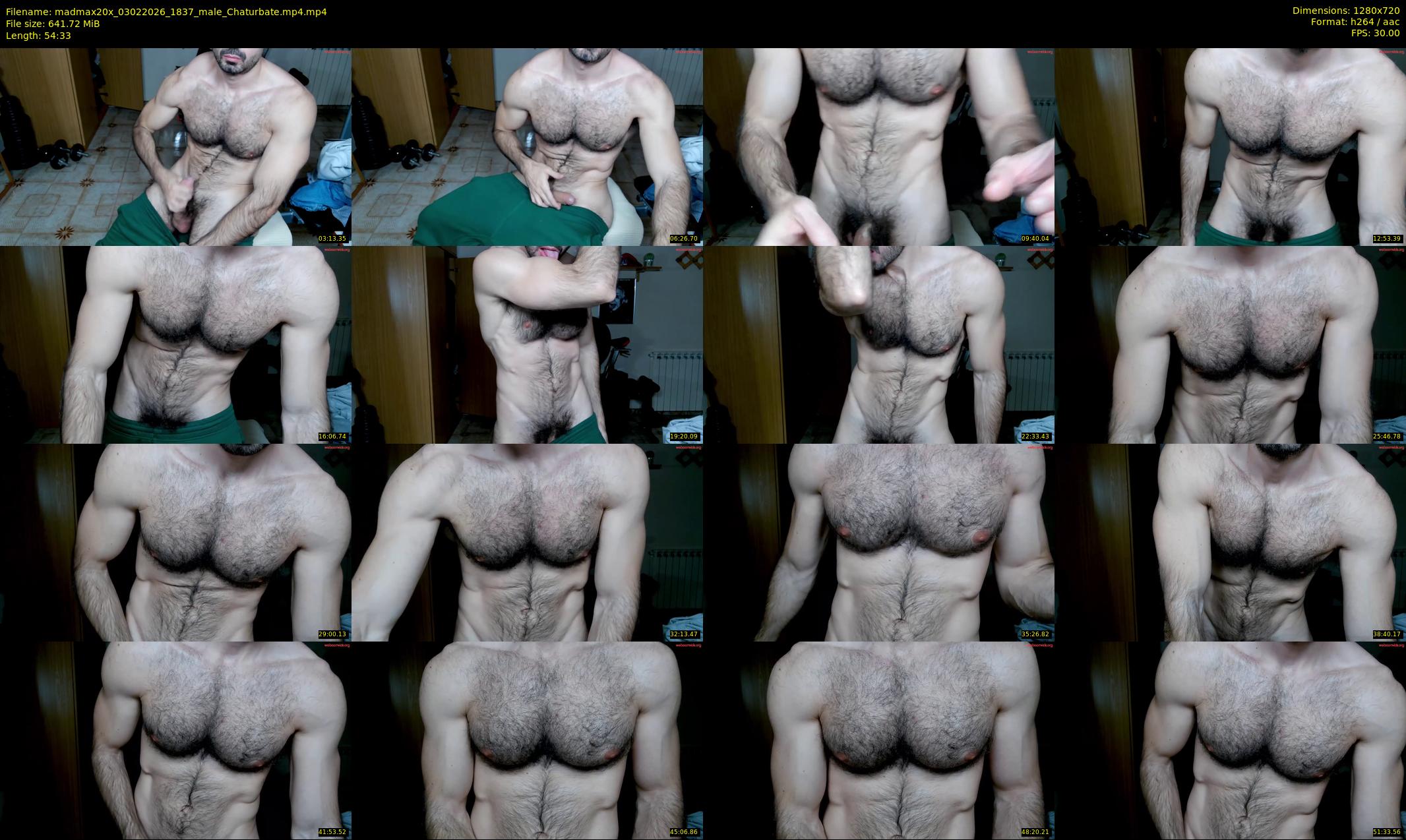 madmax20x — 55 minute Chaturbate male cam show recording, 720p, Feb 3, 2026