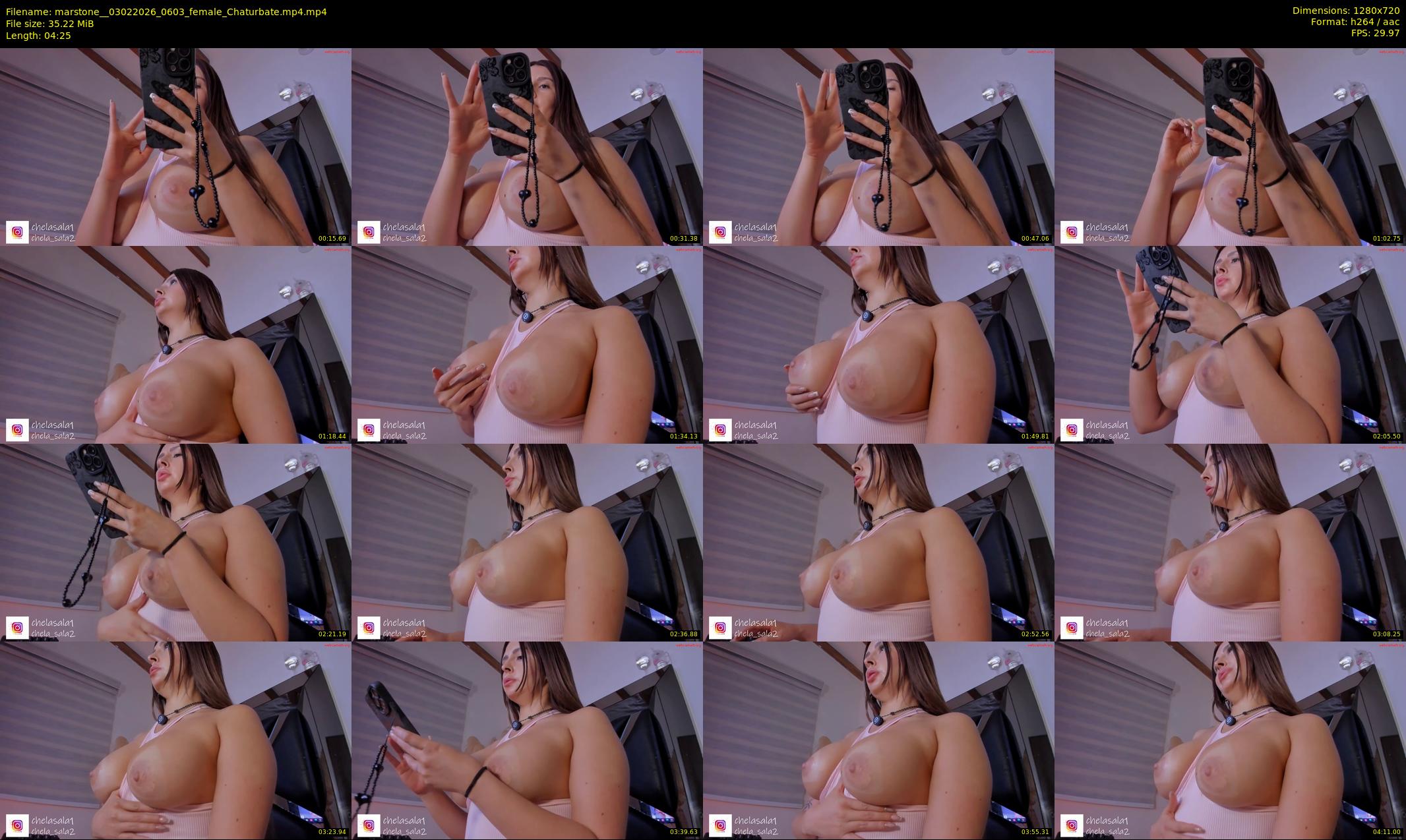marstone_ — 5 minute Chaturbate female cam show recording, 720p, Feb 3, 2026