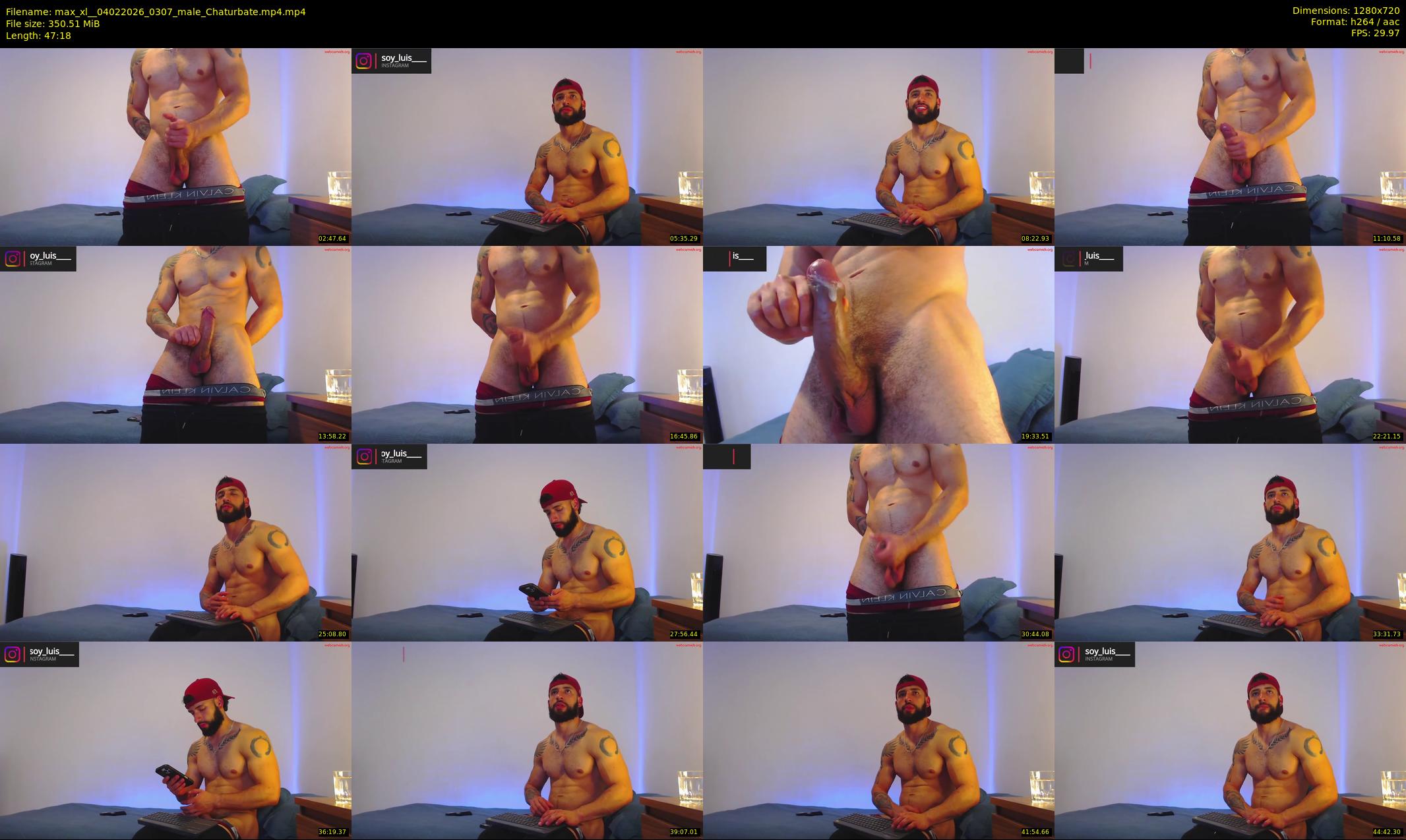 max_xl_ — 48 minute Chaturbate male cam show recording, 720p, Feb 4, 2026