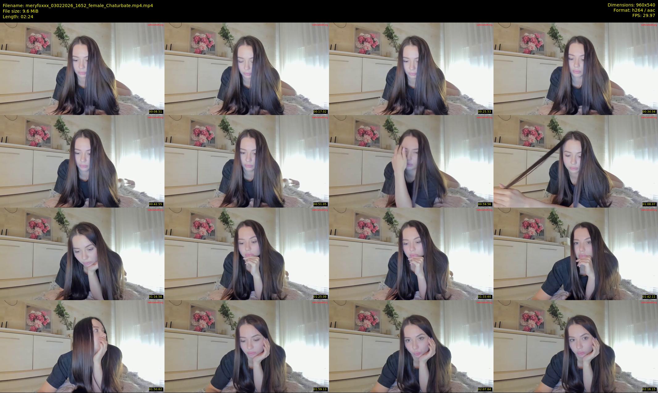meryfoxxx — 3 minute Chaturbate female cam show recording, 480p, Feb 3, 2026