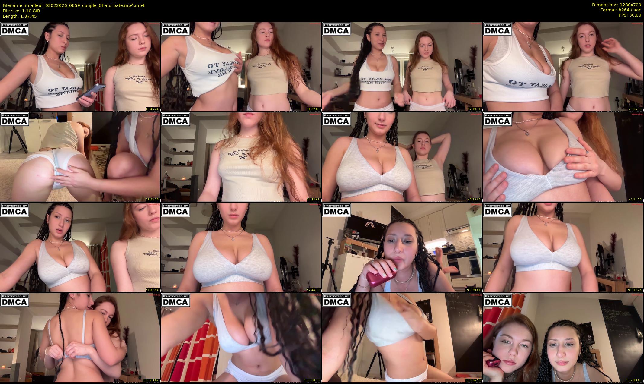 miafleur — 98 minute Chaturbate female cam show recording, 720p, Feb 3, 2026