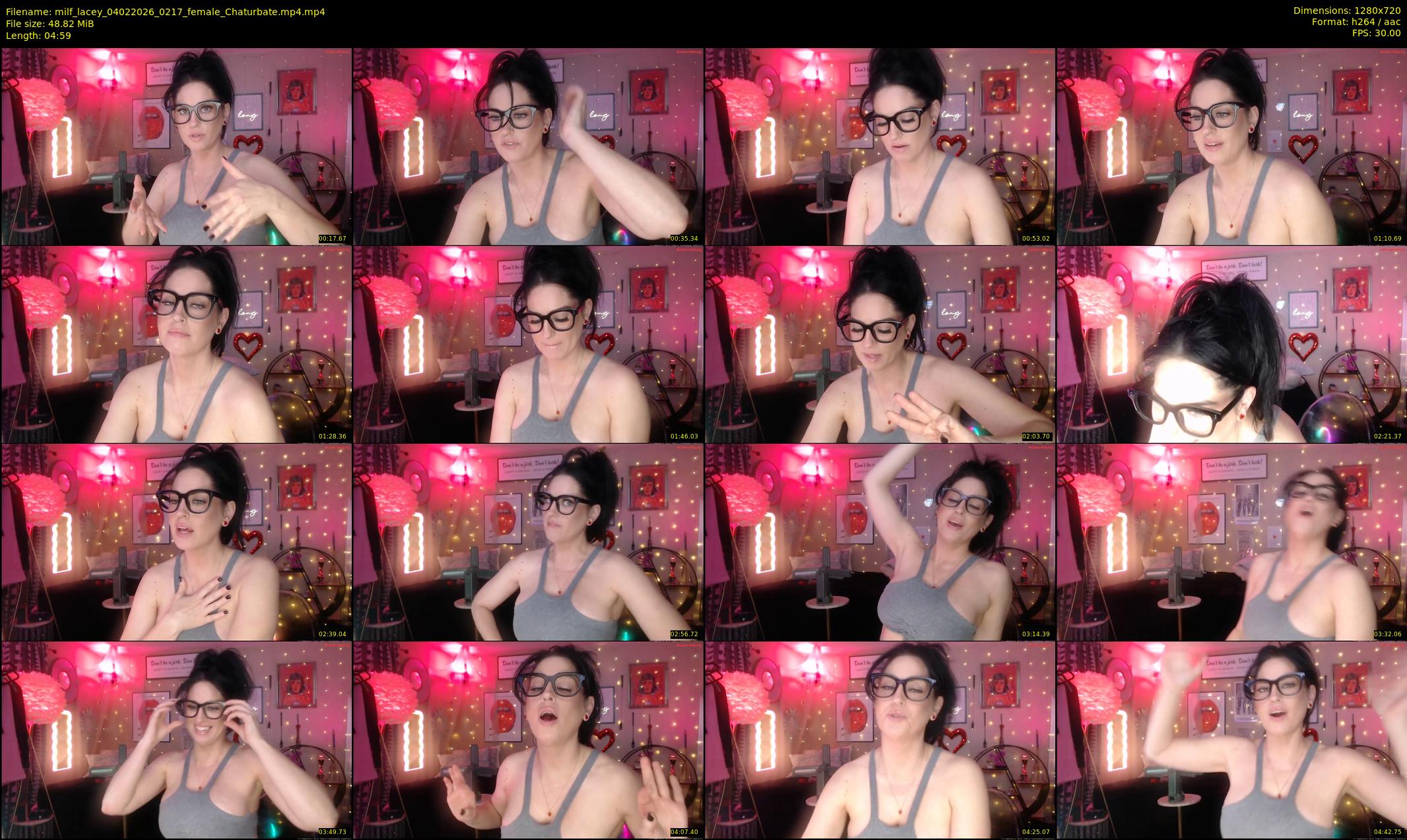 milf_lacey — 5 minute Chaturbate female cam show recording, 720p, Feb 4, 2026