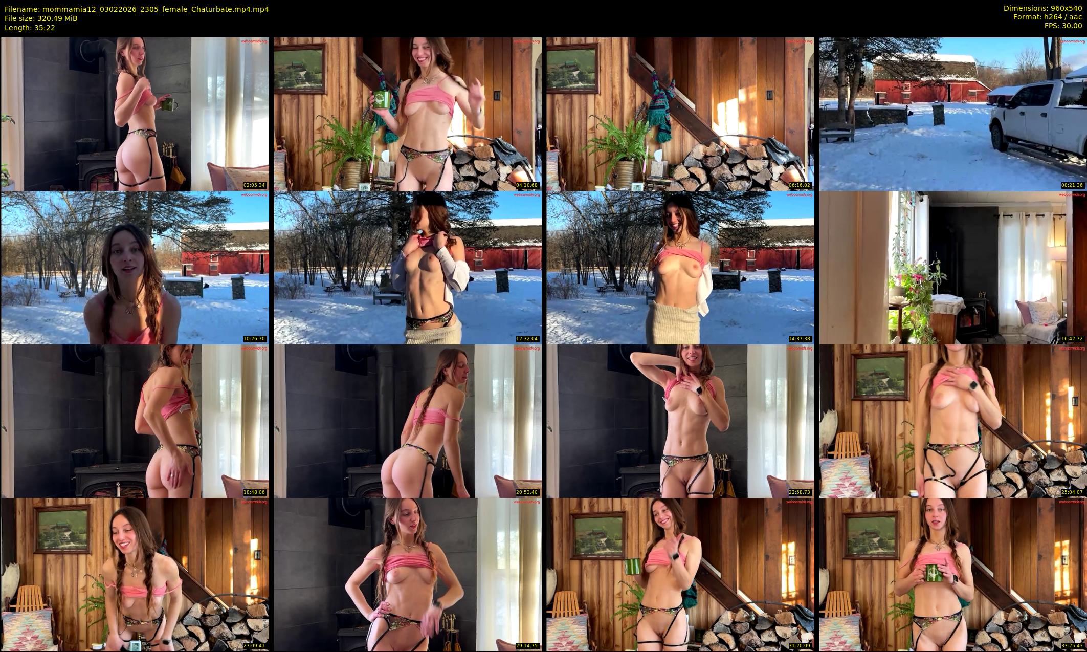 mommamia12 — 36 minute Chaturbate female cam show recording, 480p, Feb 3, 2026