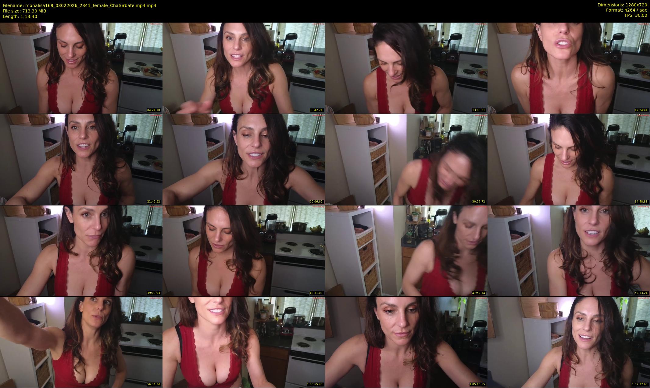 monalisa169 — 74 minute Chaturbate female cam show recording, 720p, Feb 3, 2026