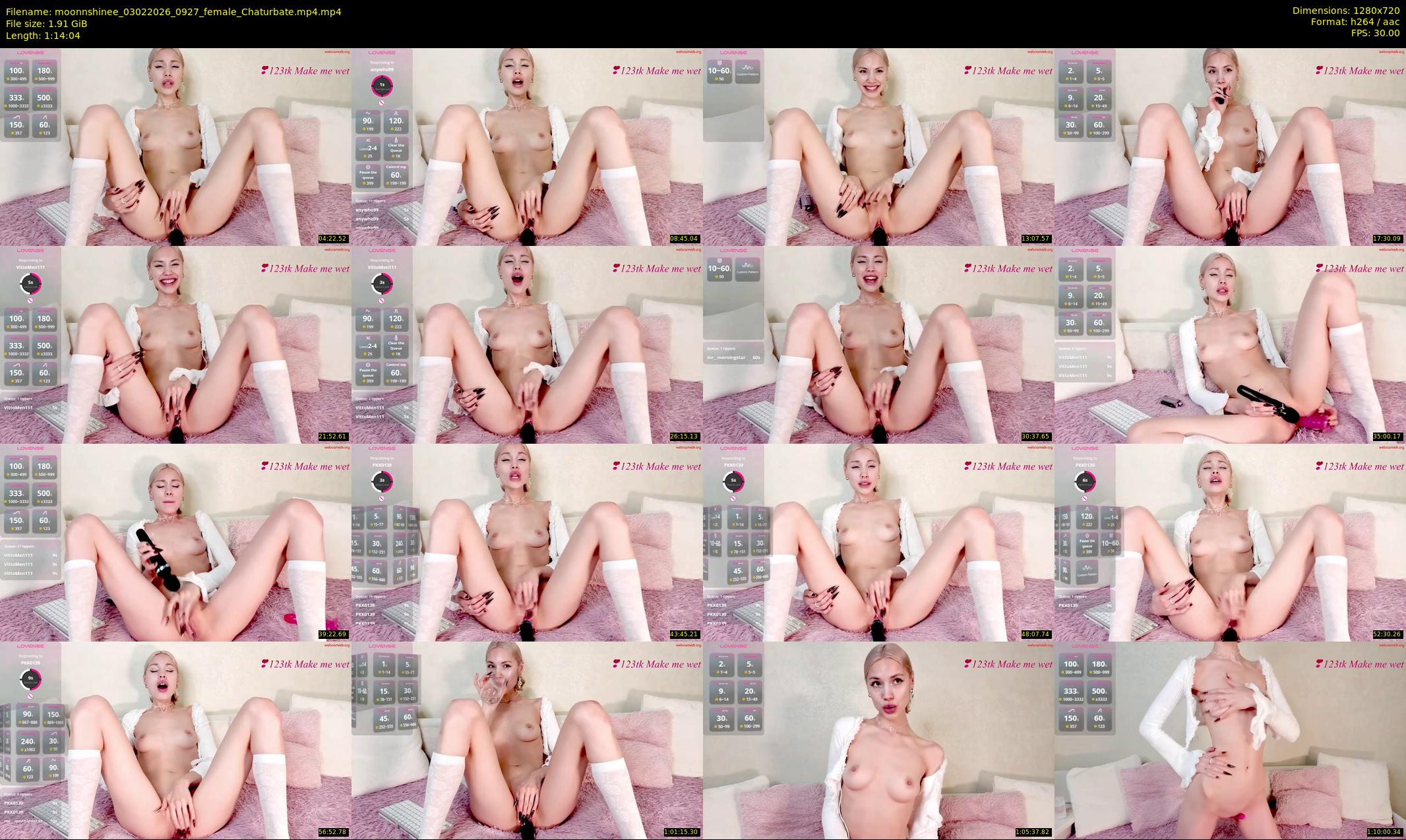 moonnshinee — 75 minute Chaturbate female cam show recording, 720p, Feb 3, 2026