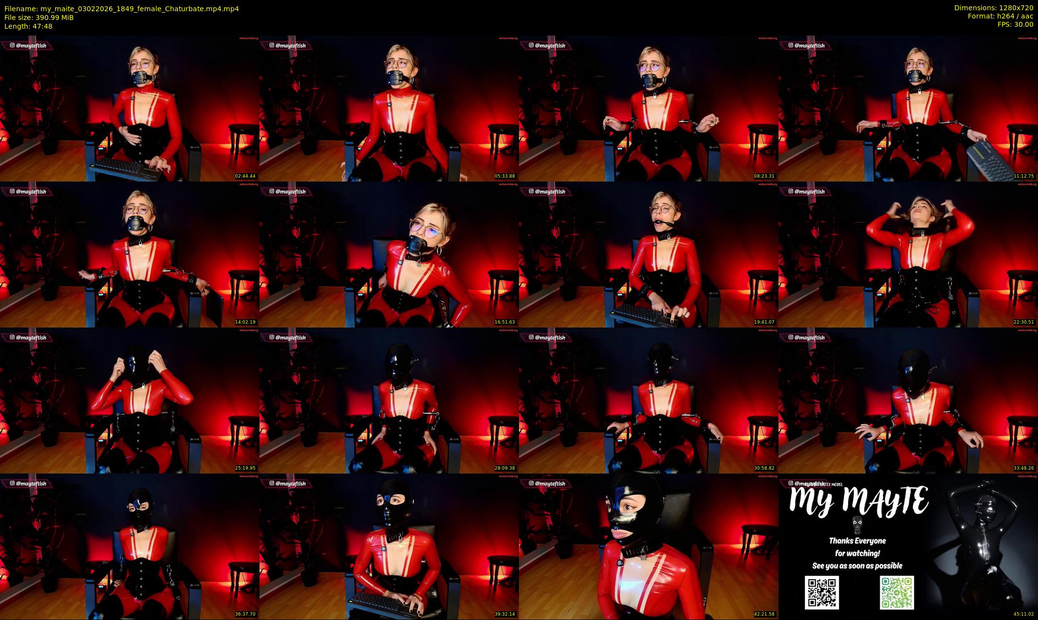 my_maite — 48 minute Chaturbate female cam show recording, 720p, Feb 3, 2026