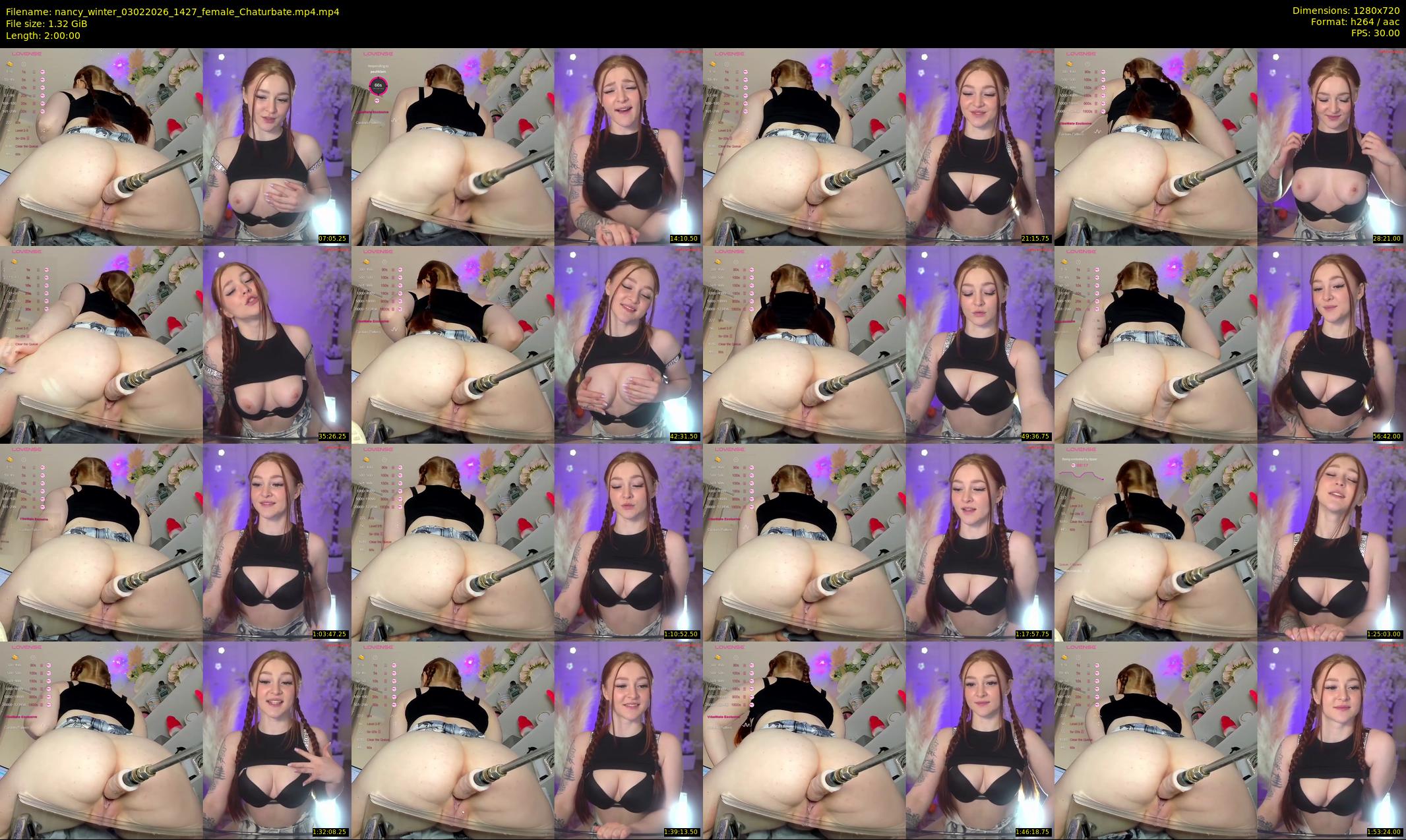 nancy_winter — 120 minute Chaturbate female cam show recording, 720p, Feb 3, 2026