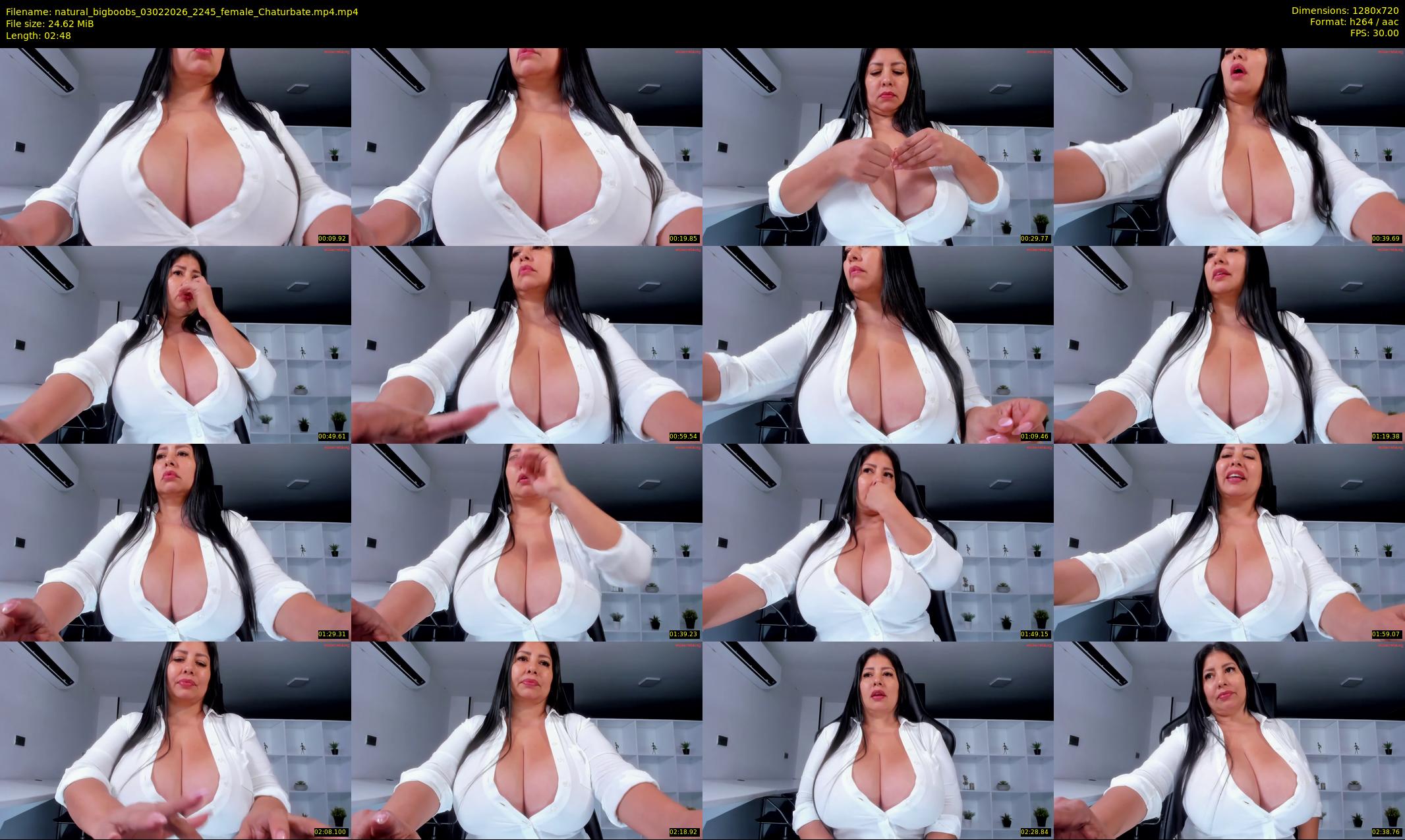 natural_bigboobs — 3 minute Chaturbate female cam show recording, 720p, Feb 3, 2026