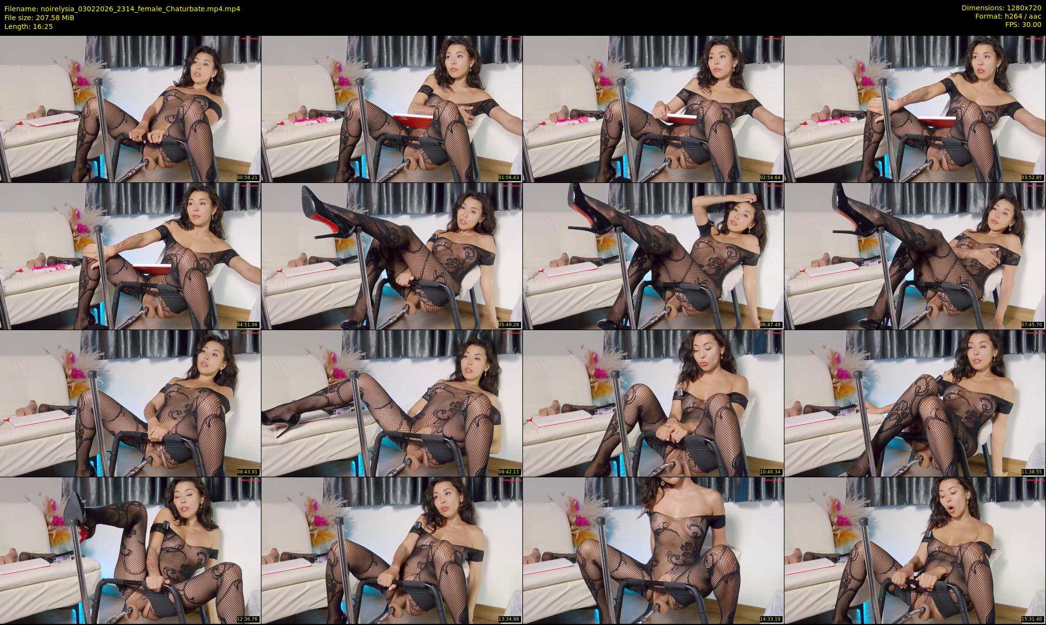 noirelysia — 17 minute Chaturbate female cam show recording, 720p, Feb 3, 2026