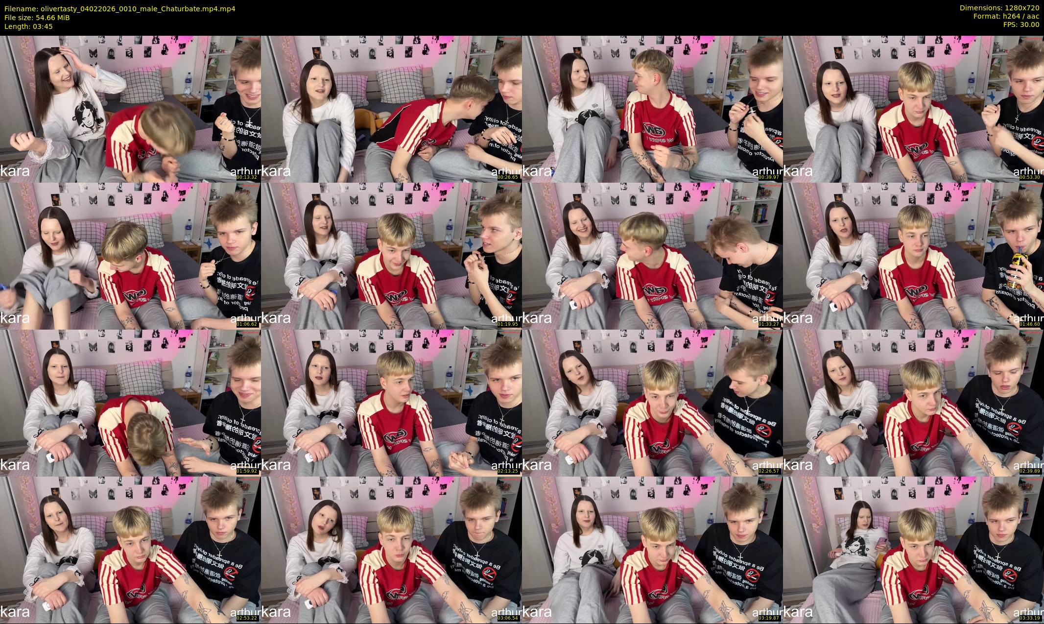 olivertasty — 4 minute Chaturbate male cam show recording, 720p, Feb 4, 2026