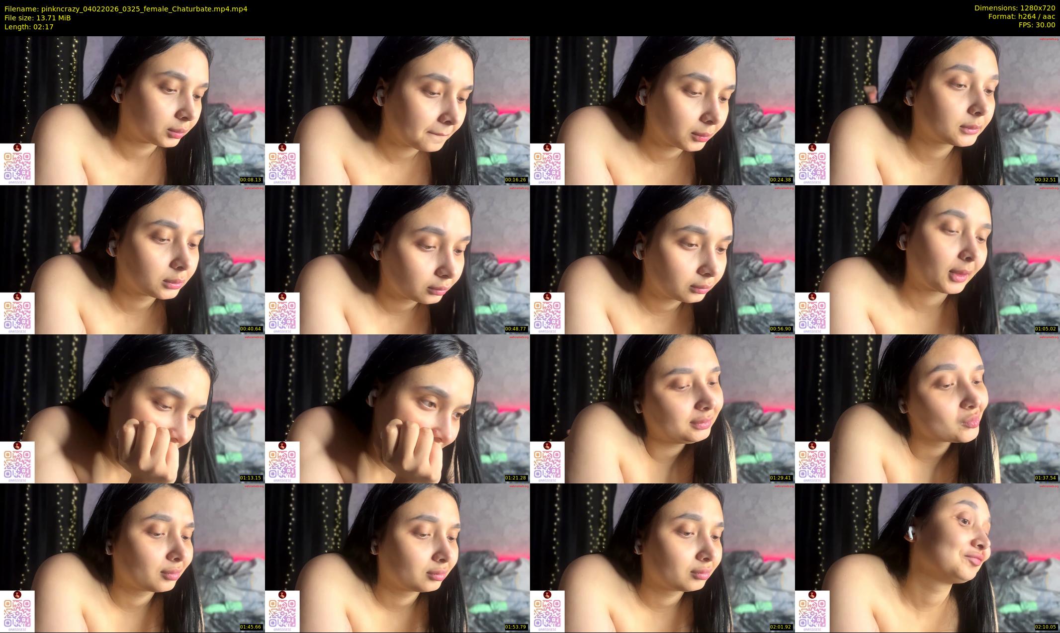 pinkncrazy — 3 minute Chaturbate female cam show recording, 720p, Feb 4, 2026