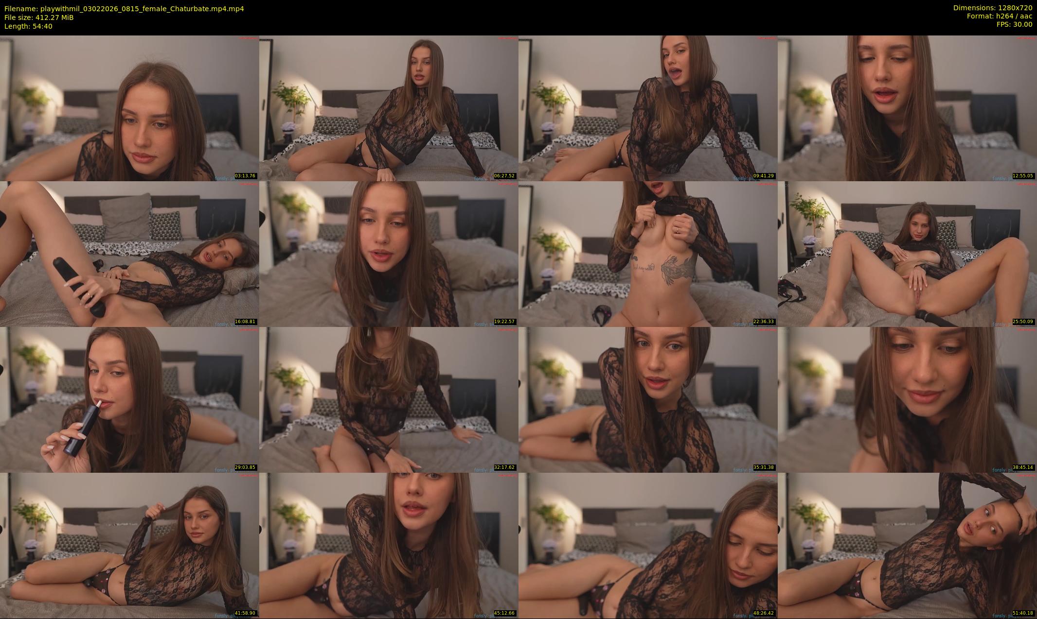 playwithmil — 55 minute Chaturbate couple cam show recording, 720p, Feb 3, 2026