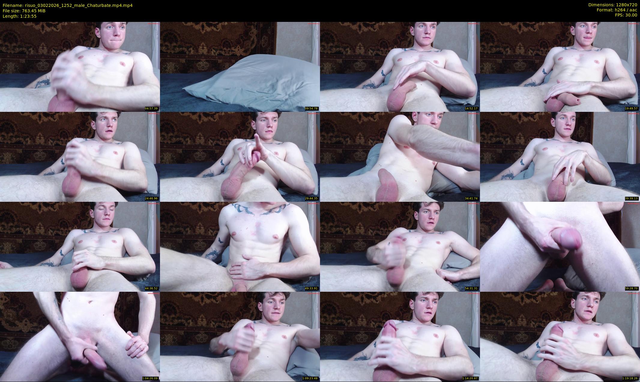 risuo — 84 minute Chaturbate male cam show recording, 720p, Feb 3, 2026