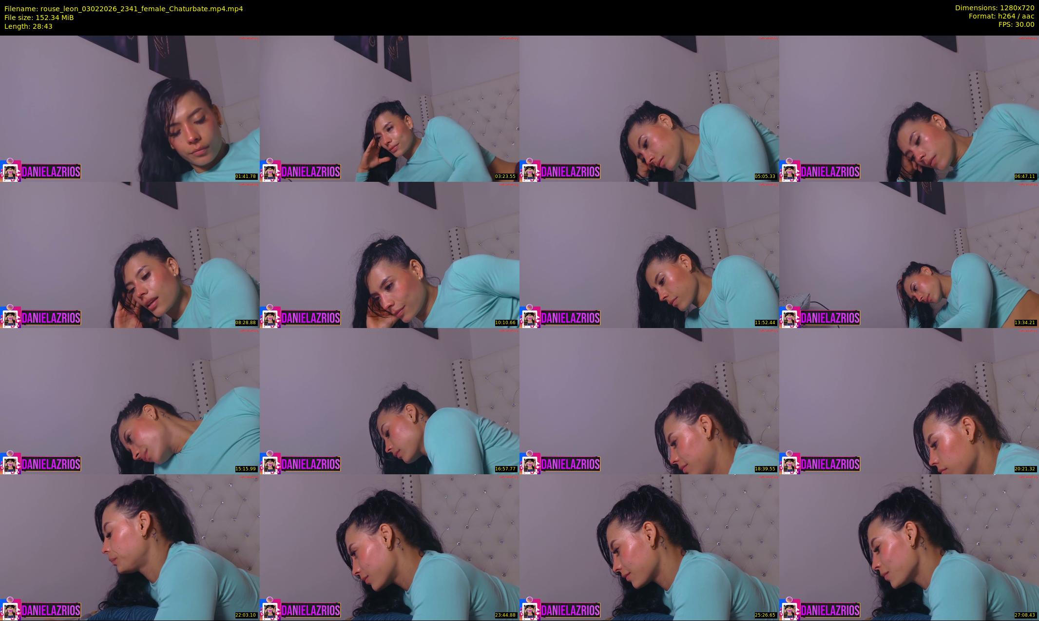 rouse_leon — 29 minute Chaturbate female cam show recording, 720p, Feb 3, 2026