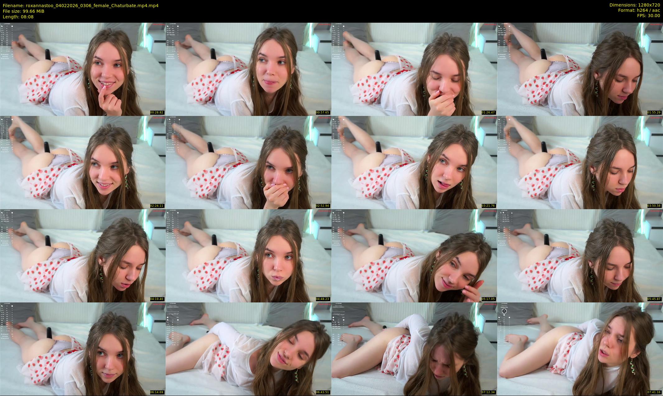 roxannastoo — 9 minute Chaturbate female cam show recording, 720p, Feb 4, 2026