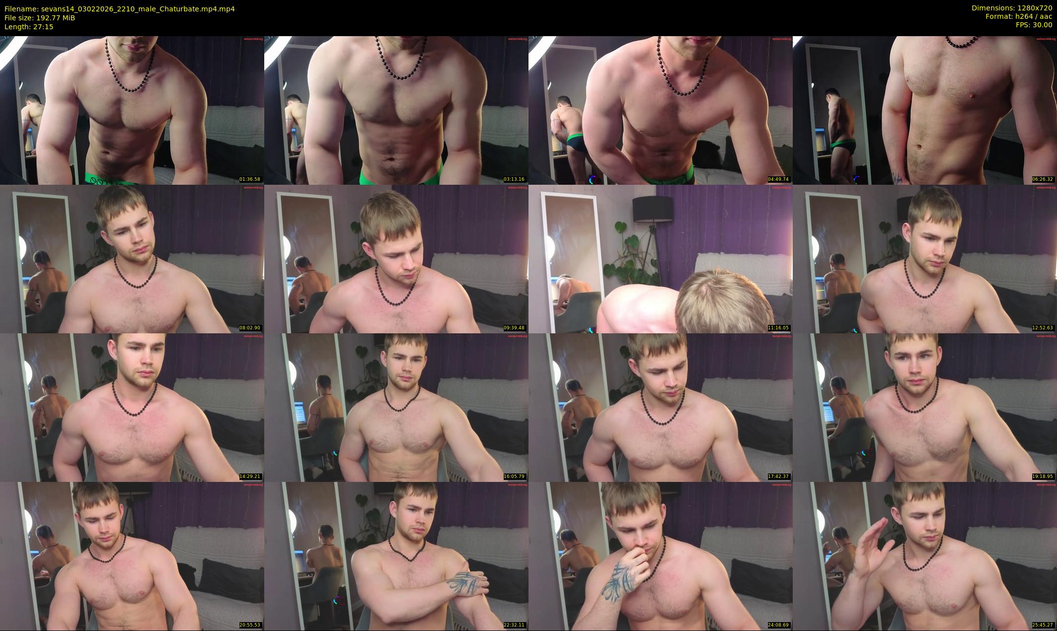 sevans14 — 28 minute Chaturbate male cam show recording, 720p, Feb 3, 2026