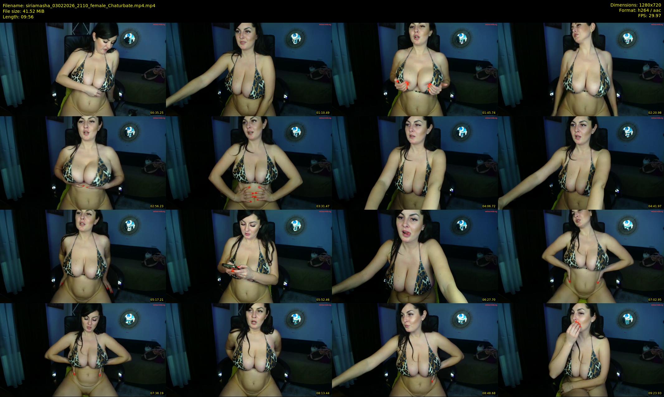 siriamasha — 10 minute Chaturbate couple cam show recording, 720p, Feb 3, 2026