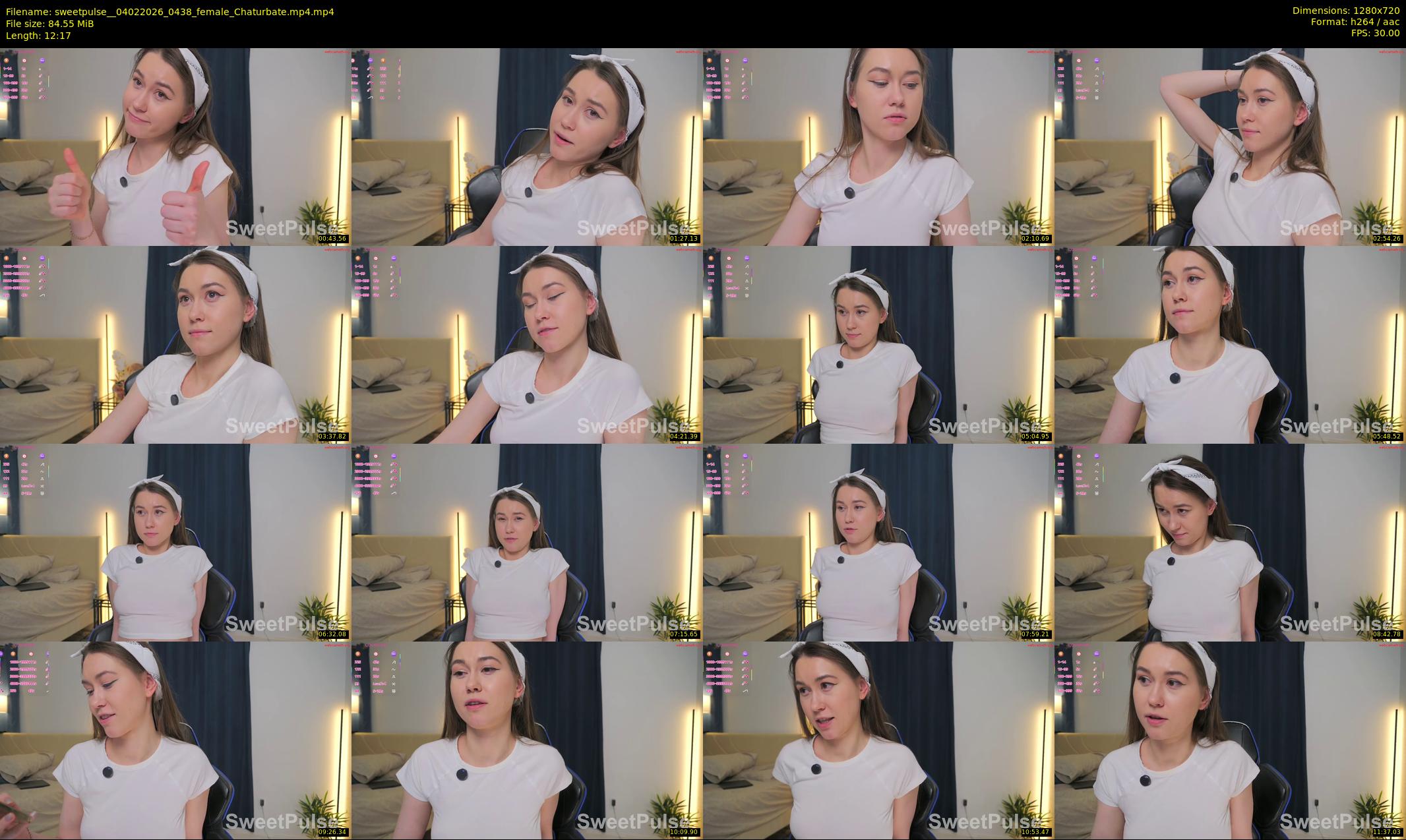 sweetpulse_ — 13 minute Chaturbate female cam show recording, 720p, Feb 4, 2026