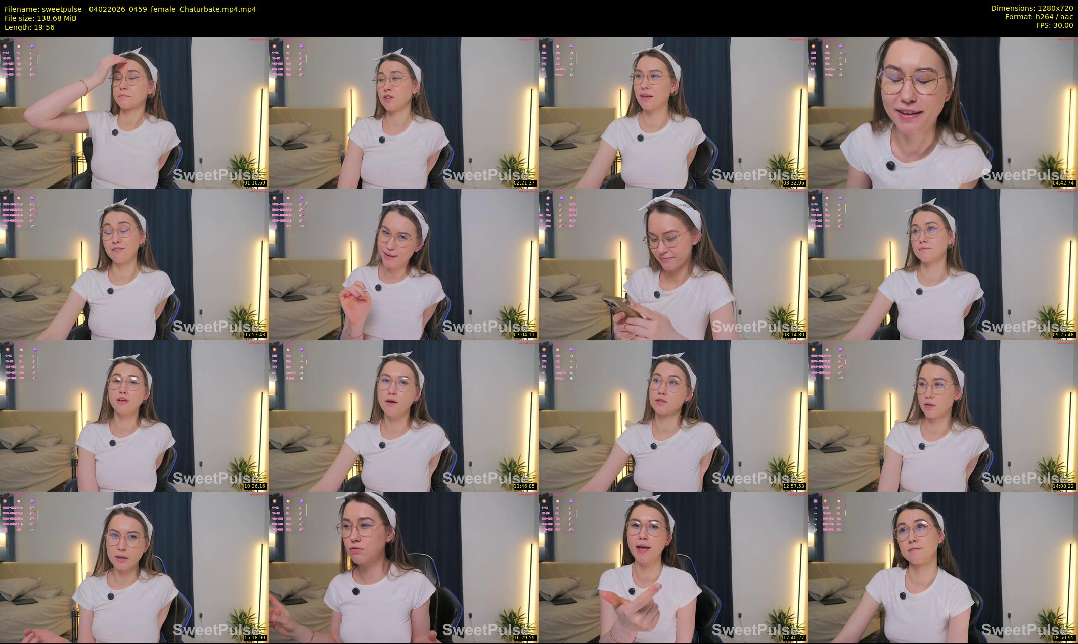 sweetpulse_ — 20 minute Chaturbate female cam show recording, 720p, Feb 4, 2026