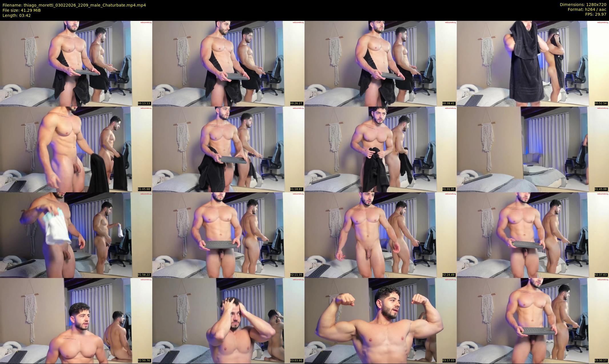 thiago_moretti — 4 minute Chaturbate male cam show recording, 720p, Feb 3, 2026