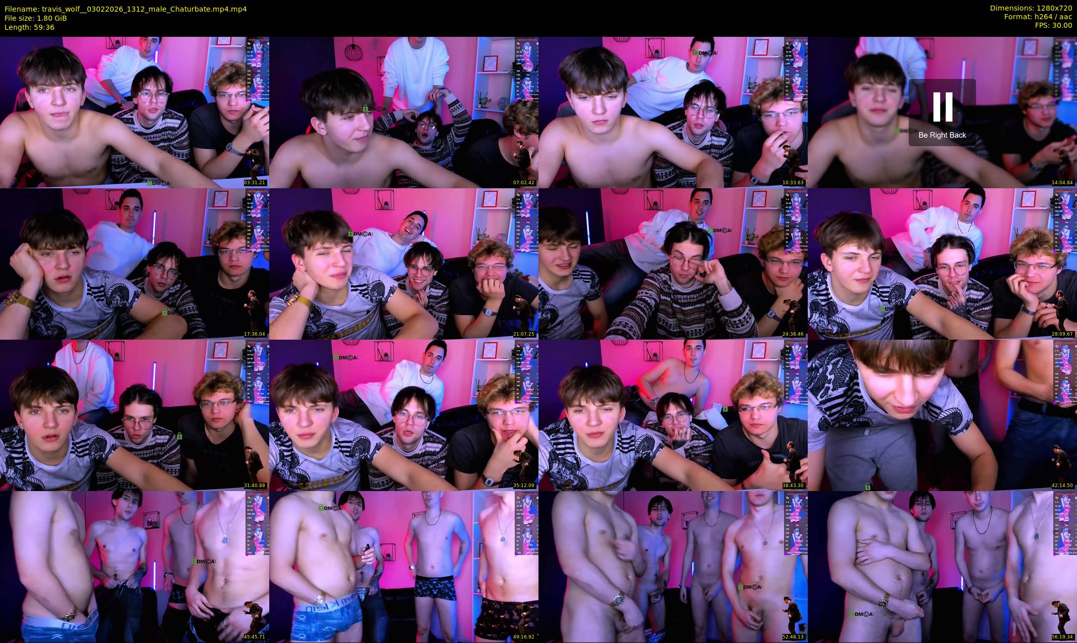 travis_wolf_ — 60 minute Chaturbate male cam show recording, 720p, Feb 3, 2026