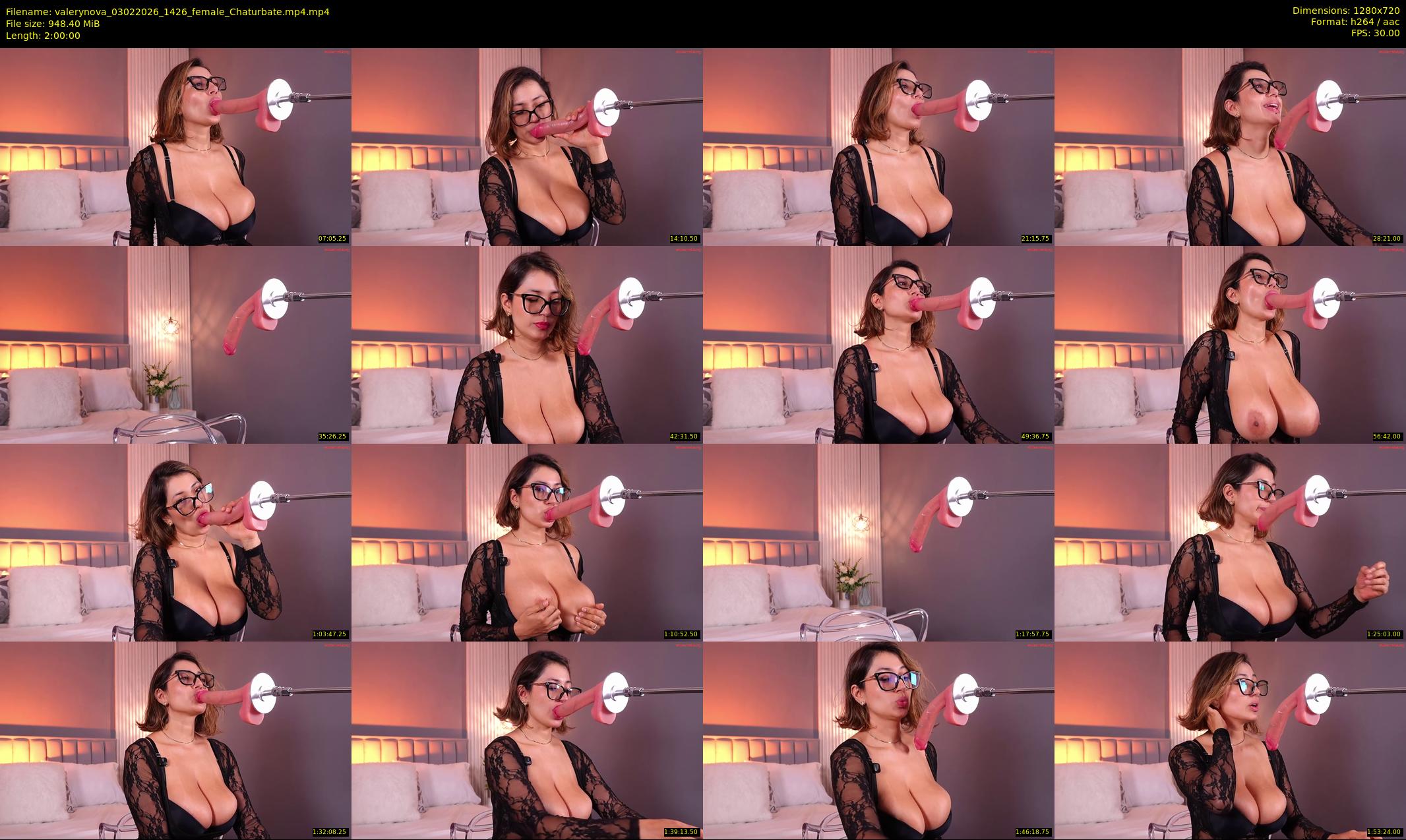 valerynova — 120 minute Chaturbate female cam show recording, 720p, Feb 3, 2026