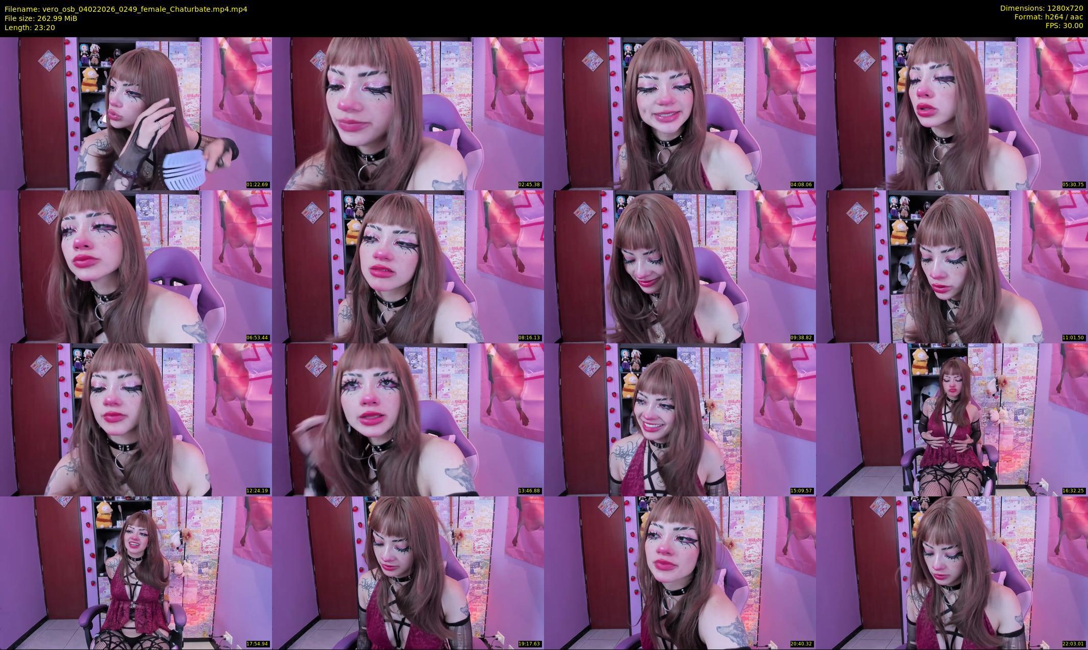 vero_osb — 24 minute Chaturbate female cam show recording, 720p, Feb 4, 2026