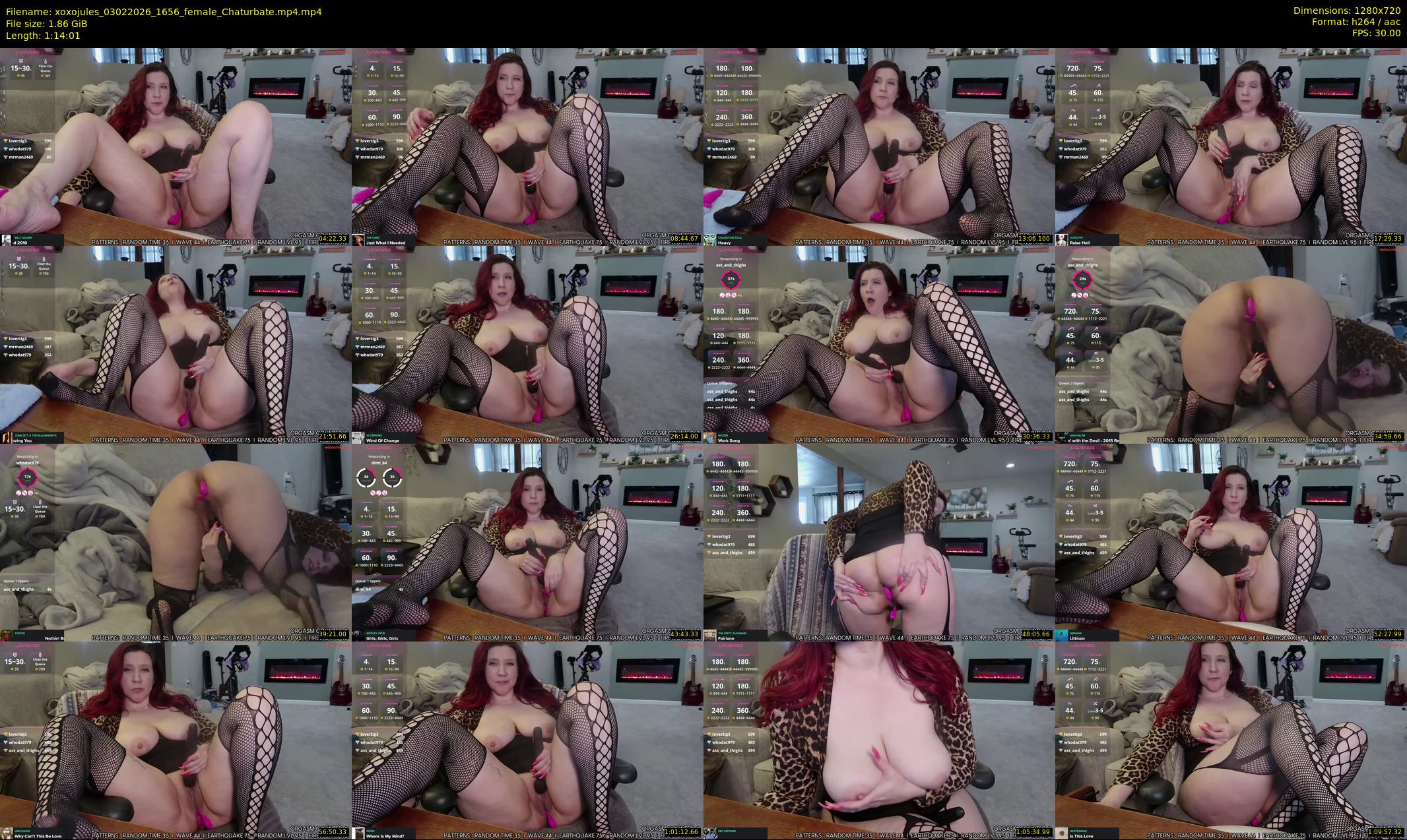 xoxojules — 75 minute Chaturbate female cam show recording, 720p, Feb 3, 2026