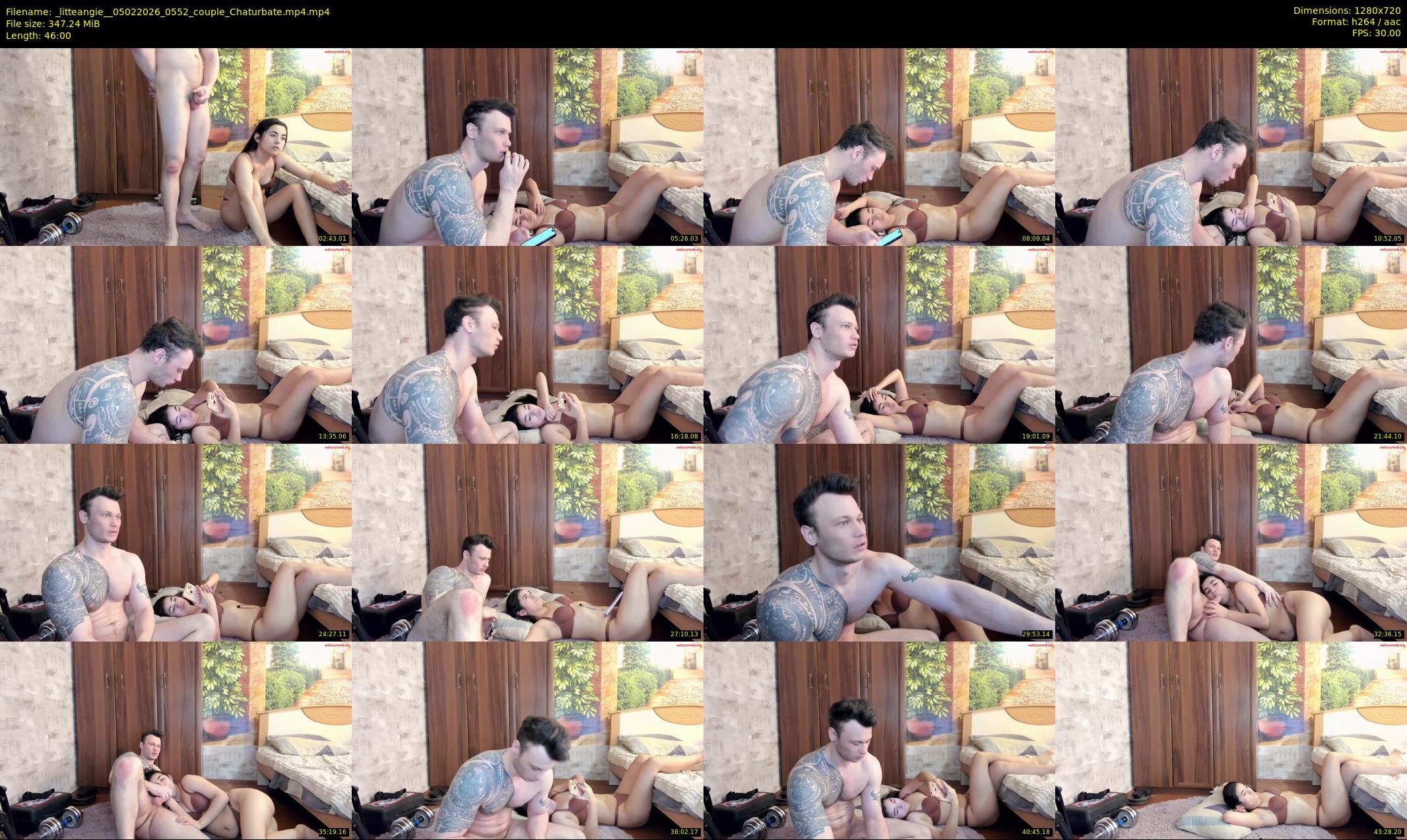 _litteangie_ — 46 minute Chaturbate couple cam show recording, 720p, Feb 5, 2026