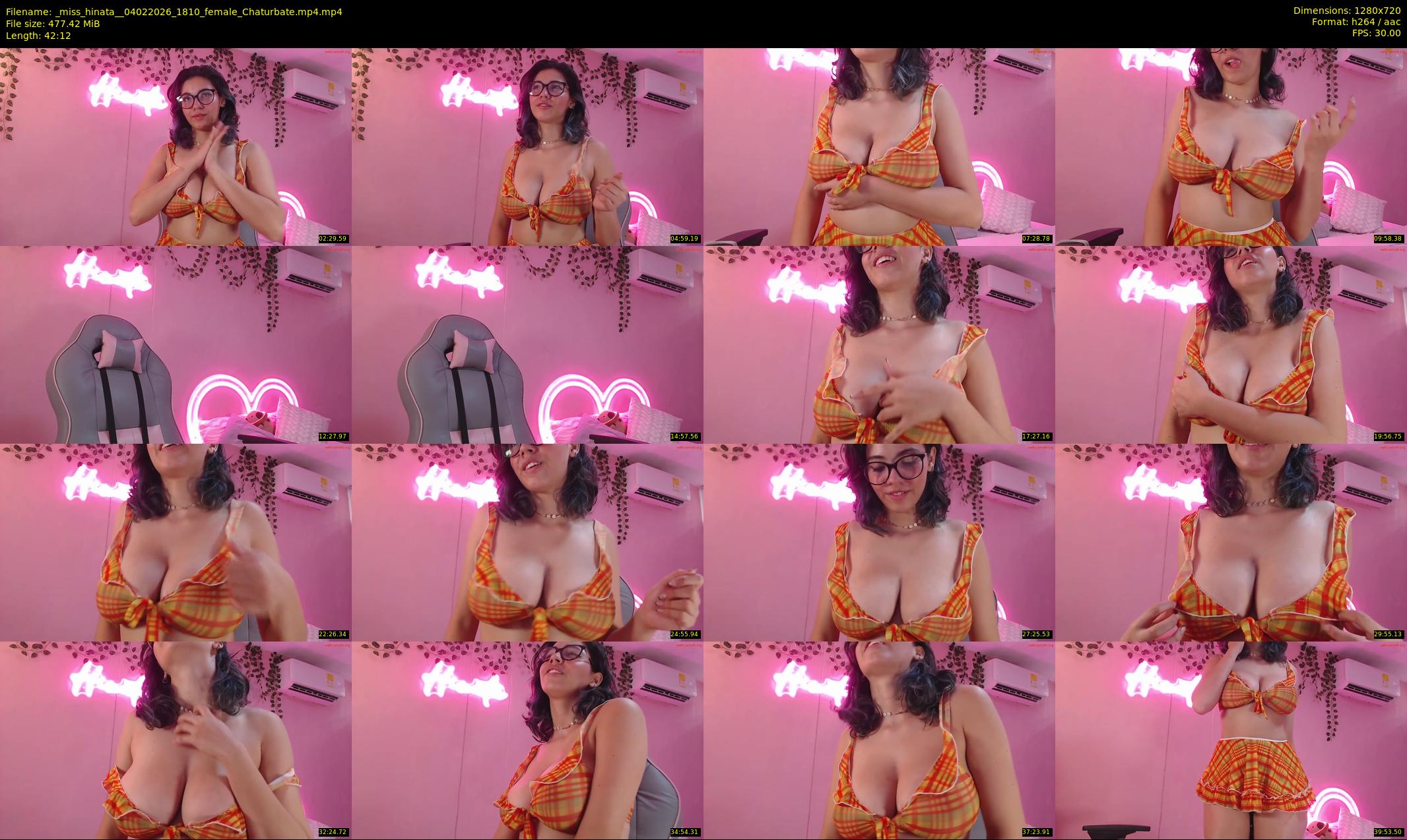 _miss_hinata_ — 43 minute Chaturbate female cam show recording, 720p, Feb 4, 2026