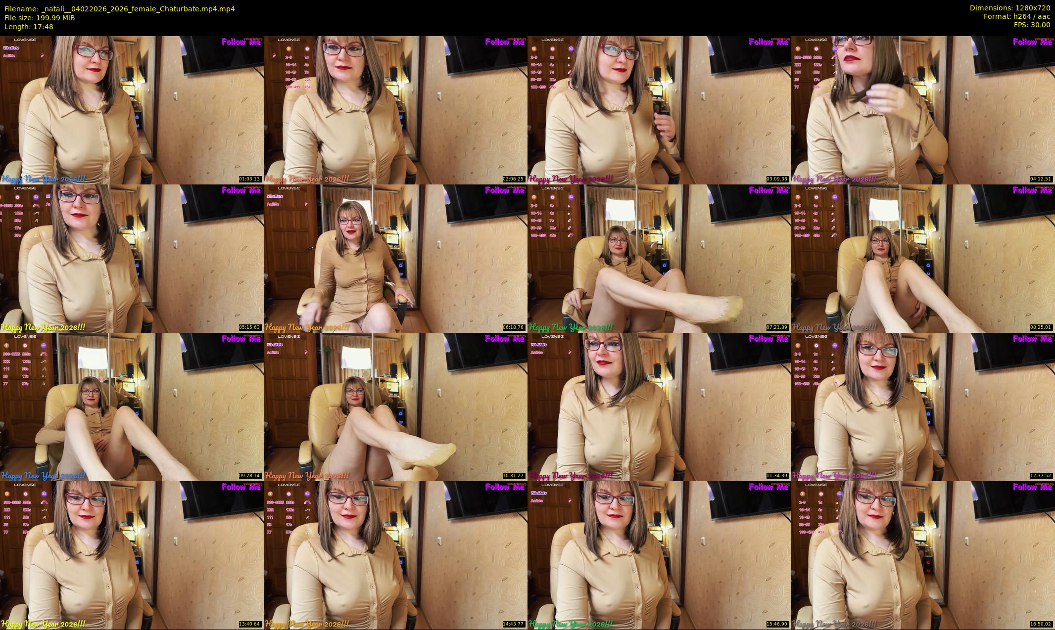 _natali_ — 18 minute Chaturbate female cam show recording, 720p, Feb 4, 2026