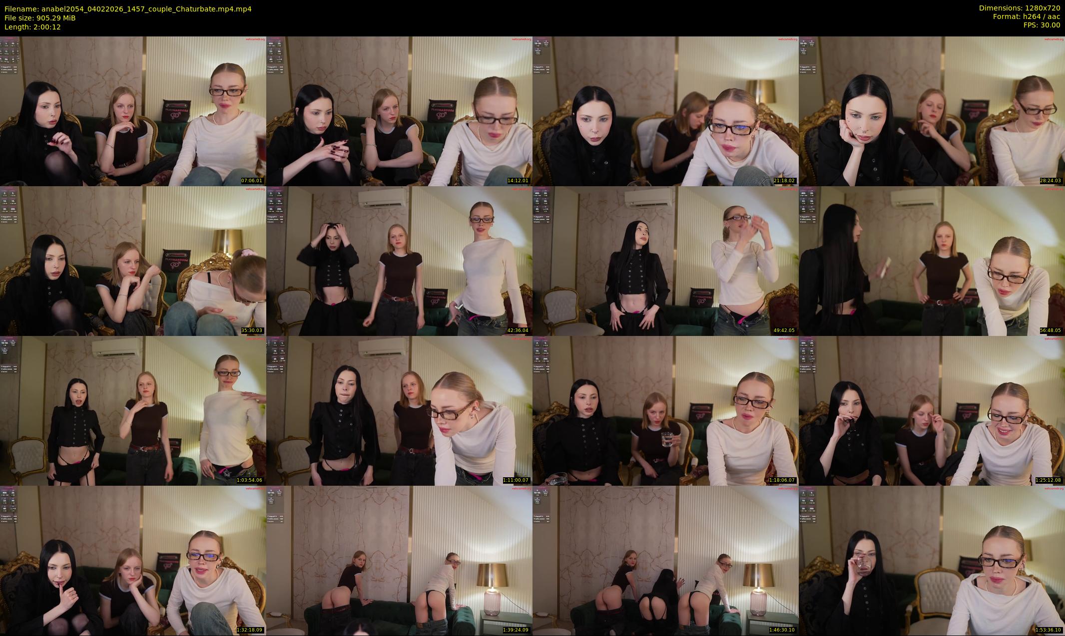 anabel2054 — 121 minute Chaturbate female cam show recording, 720p, Feb 4, 2026
