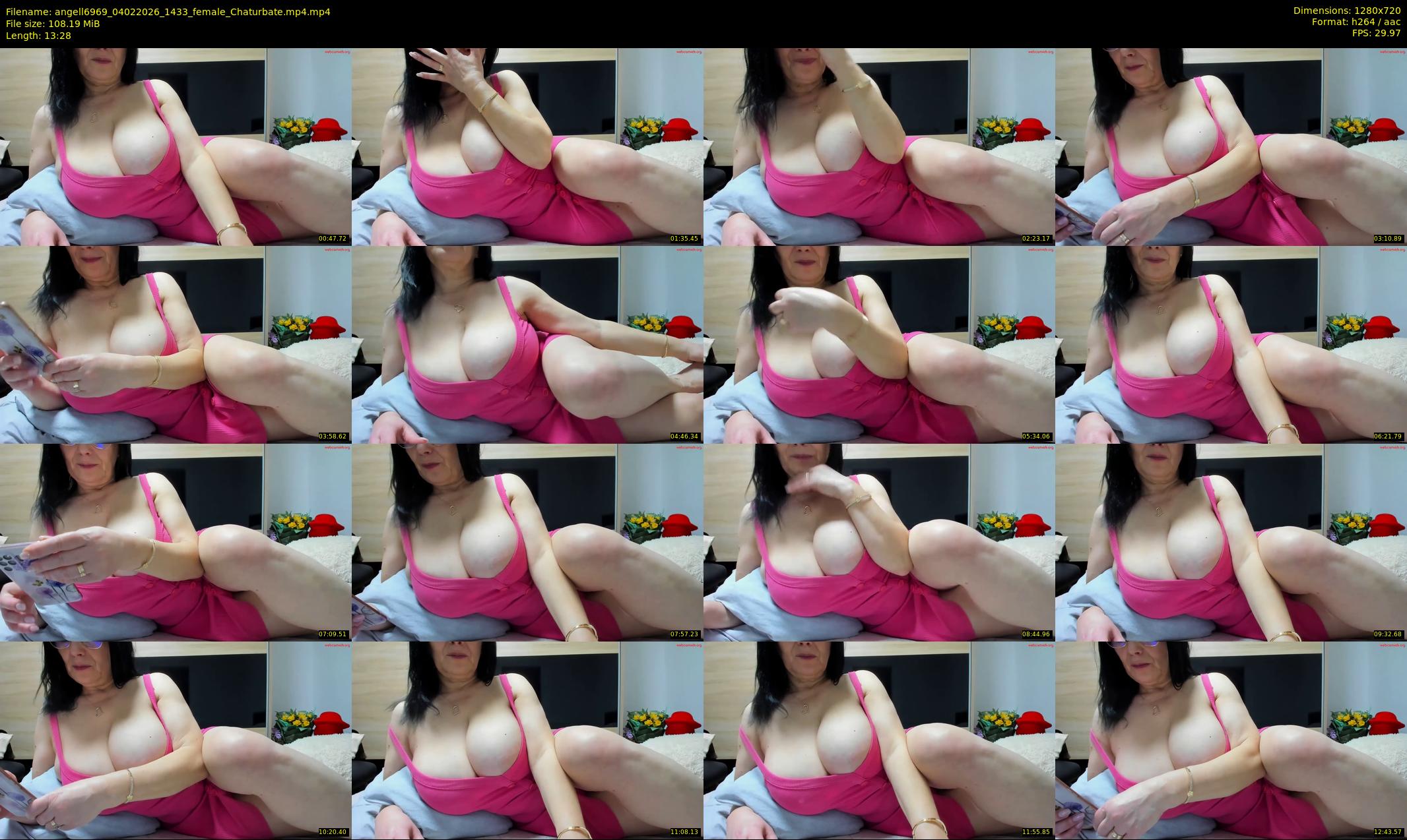 angell6969 — 14 minute Chaturbate female cam show recording, 720p, Feb 4, 2026